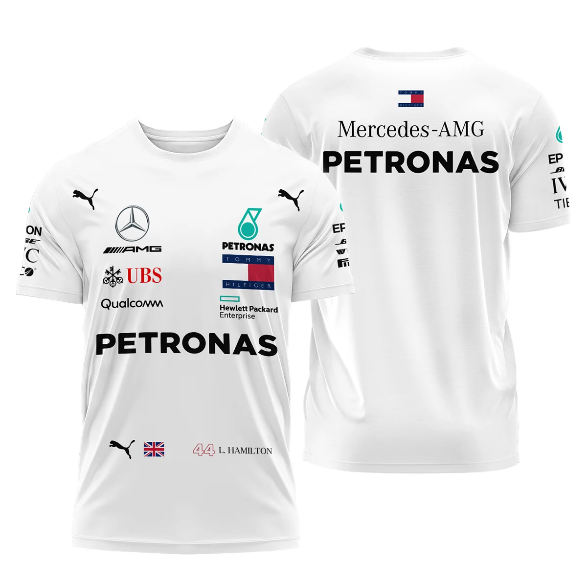 2019 Lewis Hamilton Racing Suit Mercedes F1 T-Shirt BLVALH260825A5TS - Formula Racing Apparel