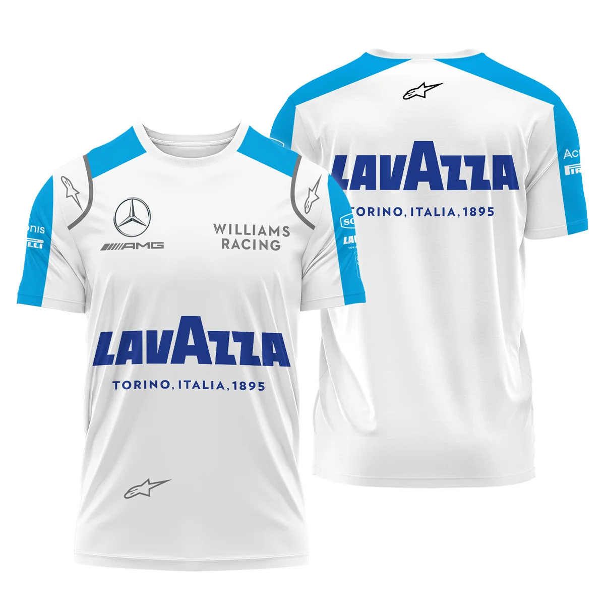 2020 George Russell Racing Suit Williams F1 T-Shirt BLVAGR080925A6TS - F1 Fan Gear