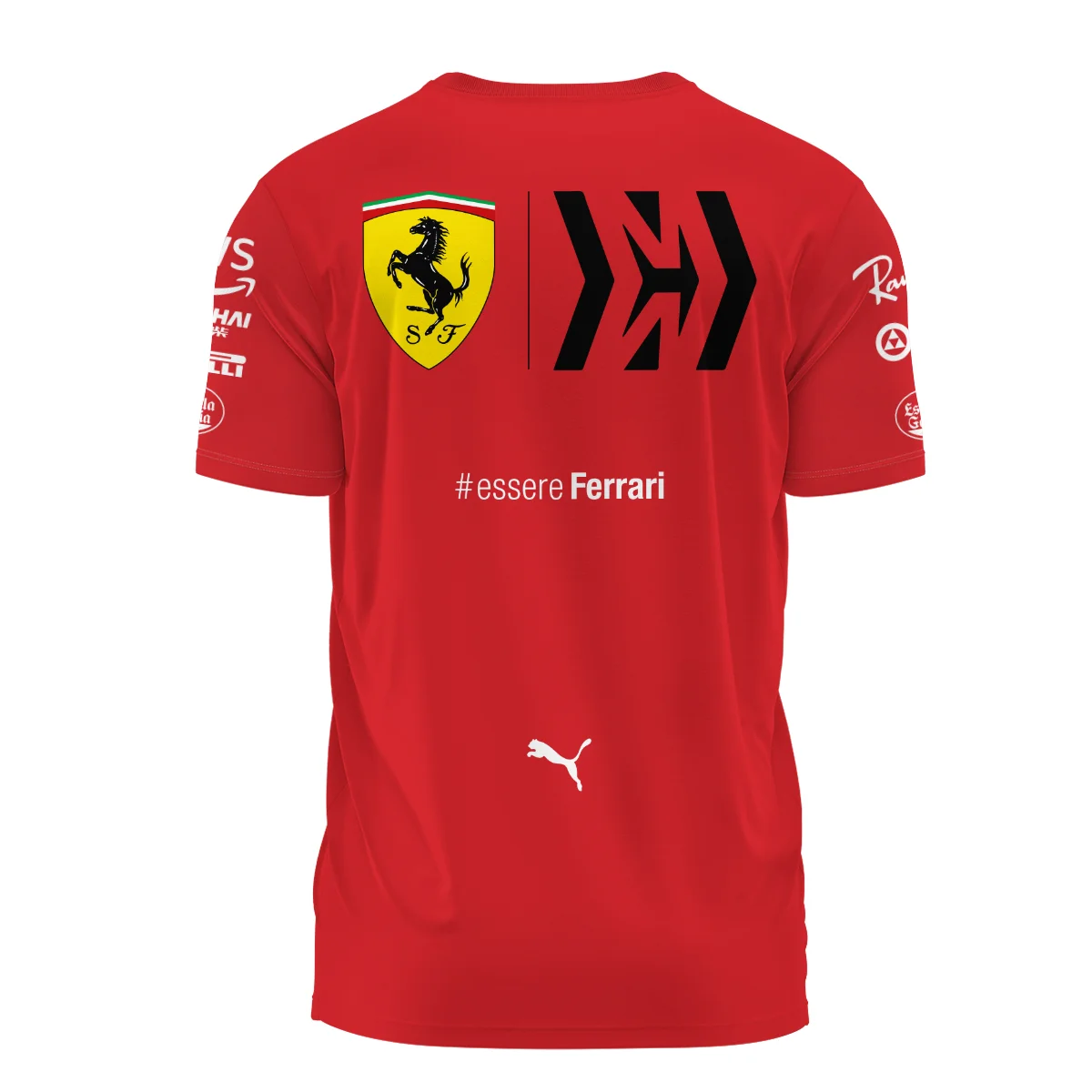 2021 Charles Leclerc Racing Suit Ferrari F1 T-Shirt BLVACL190825A8TS - Image 3