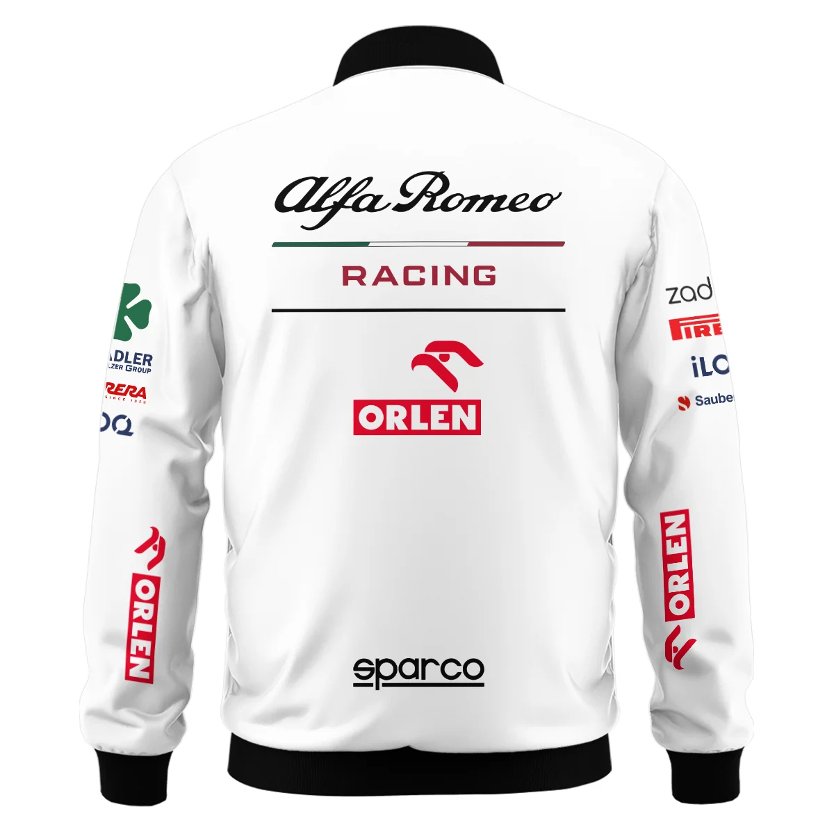 2021 Kimi Raikkonen Racing Suit Alfa Romeo F1 Bomber BLVAKR191125A8BB - Image 3