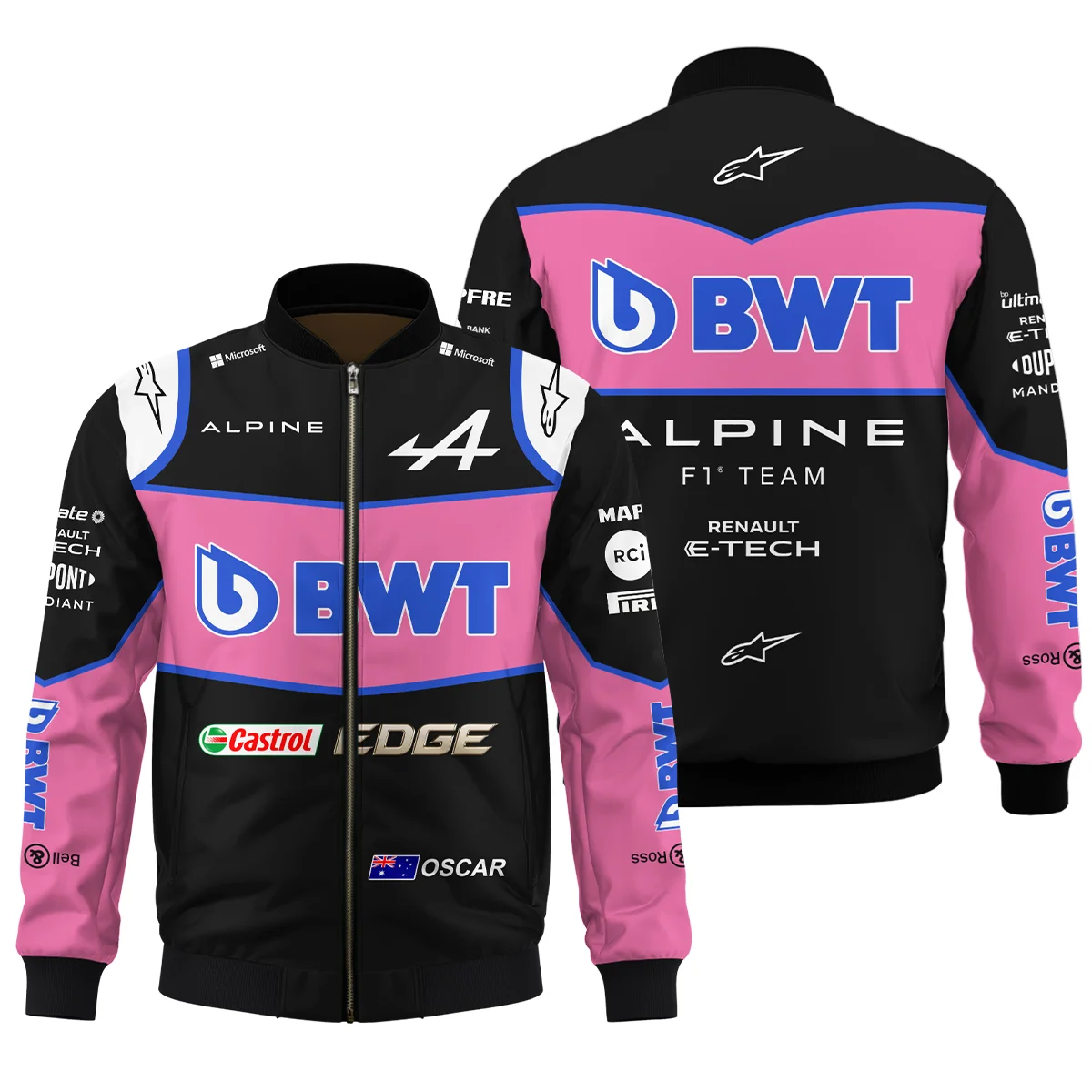 2022 Oscar Piastri Racing Suit Alpine F1 Bomber BLVAOP150825A8BB - Race Day Outfit