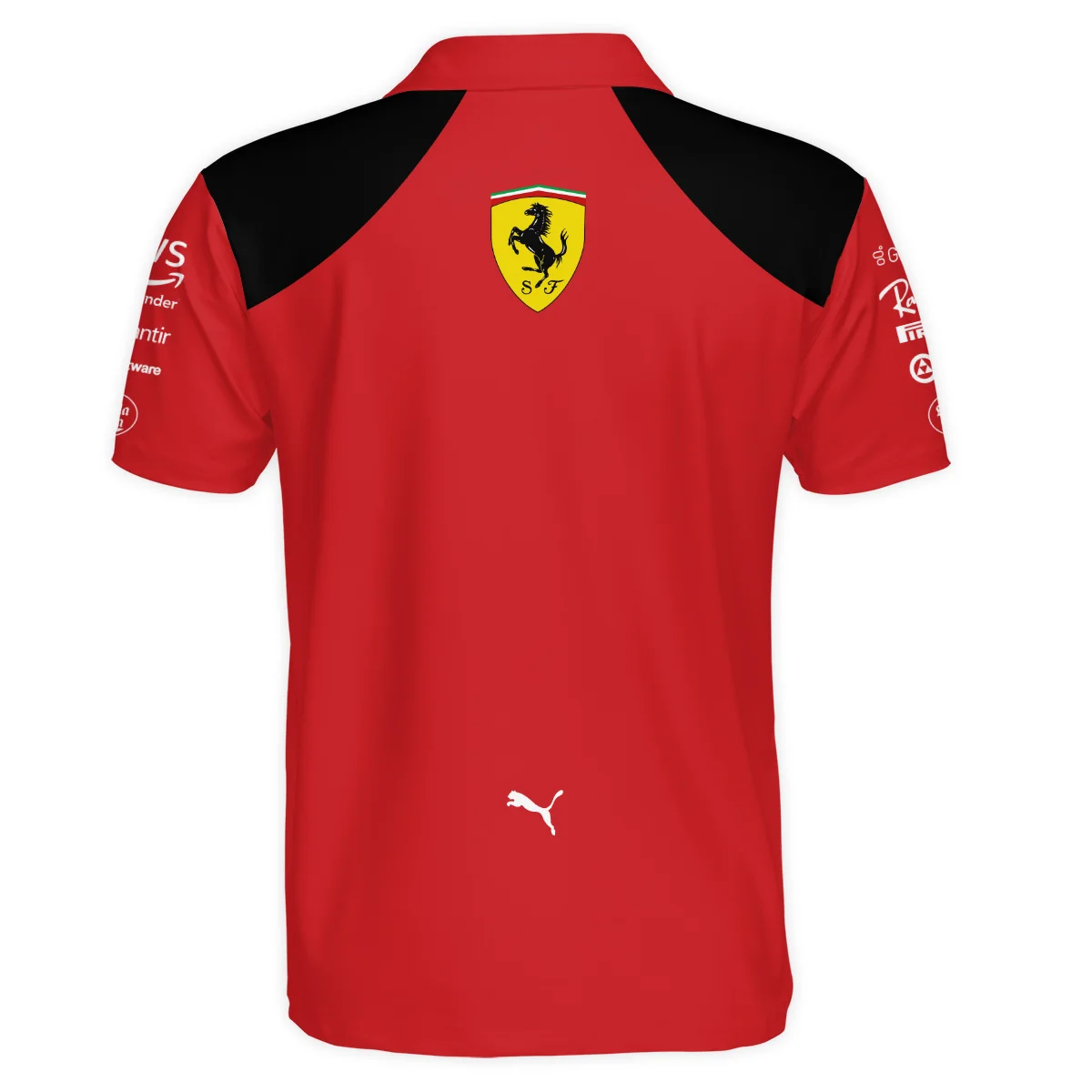 2023 Charles Leclerc Racing Suit Ferrari F1 Polo Shirt BLVACL190825A10PL - Image 3