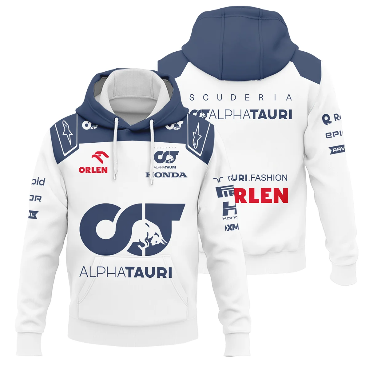 2023 Daniel Ricciardo Scuderia AlphaTauri Race Suit Hoodie BLVA180725A05HD