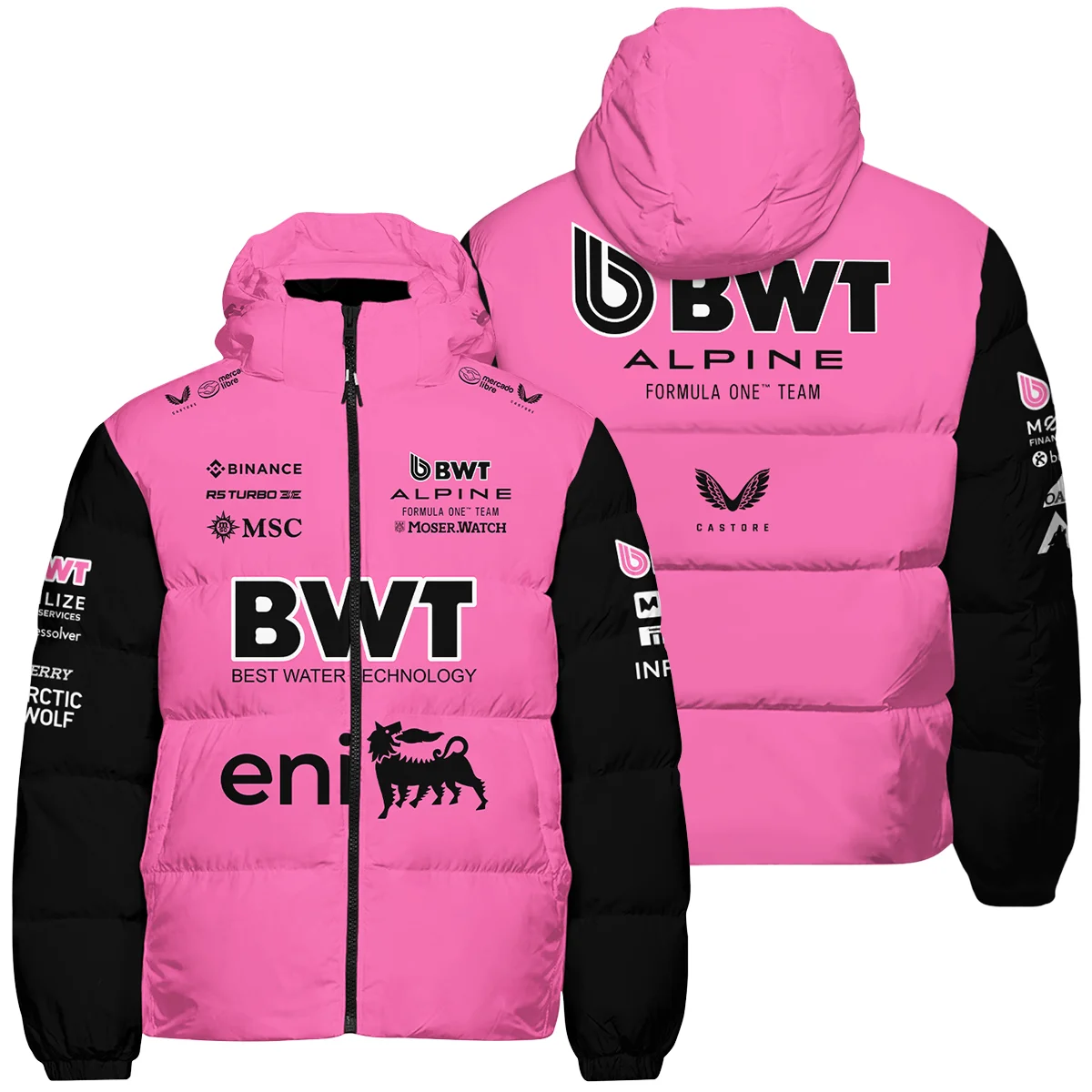 2025 Alpine F1 Team Suit Down & Puffer Jackets BLVA150725A04ALPHCJ - Racing Lifestyle Clothing