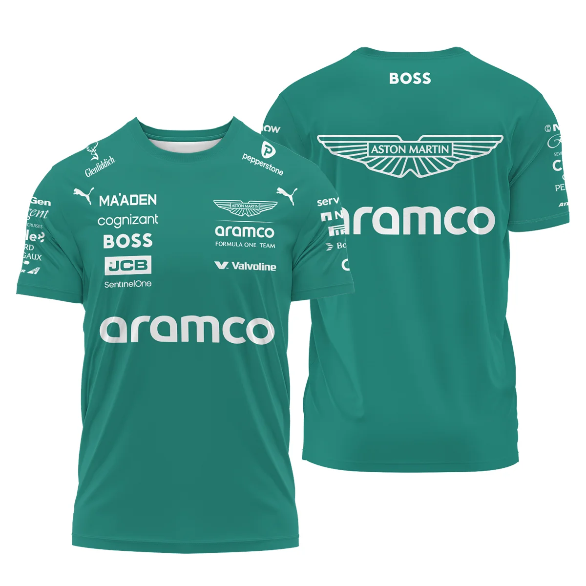 2025 Aston Martin F1 Race Suit T-Shirt BLVA120725A04AMTS - Motorsport Lifestyle Wear