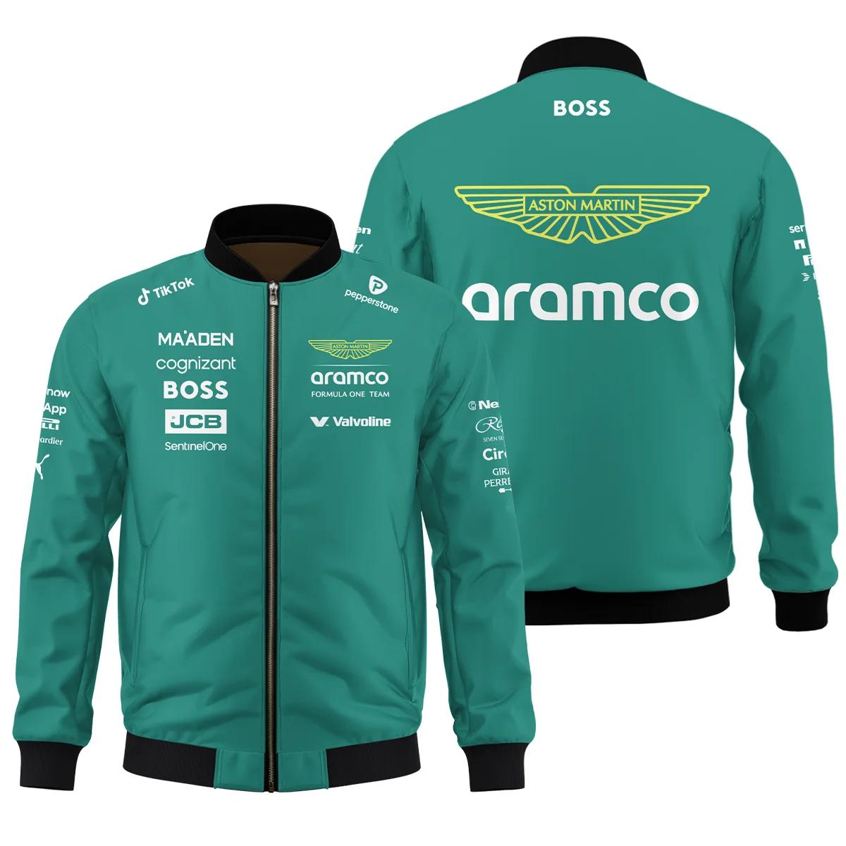 2025 Aston Martin F1 Team Suit Bomber BLVA120725A01AMBB