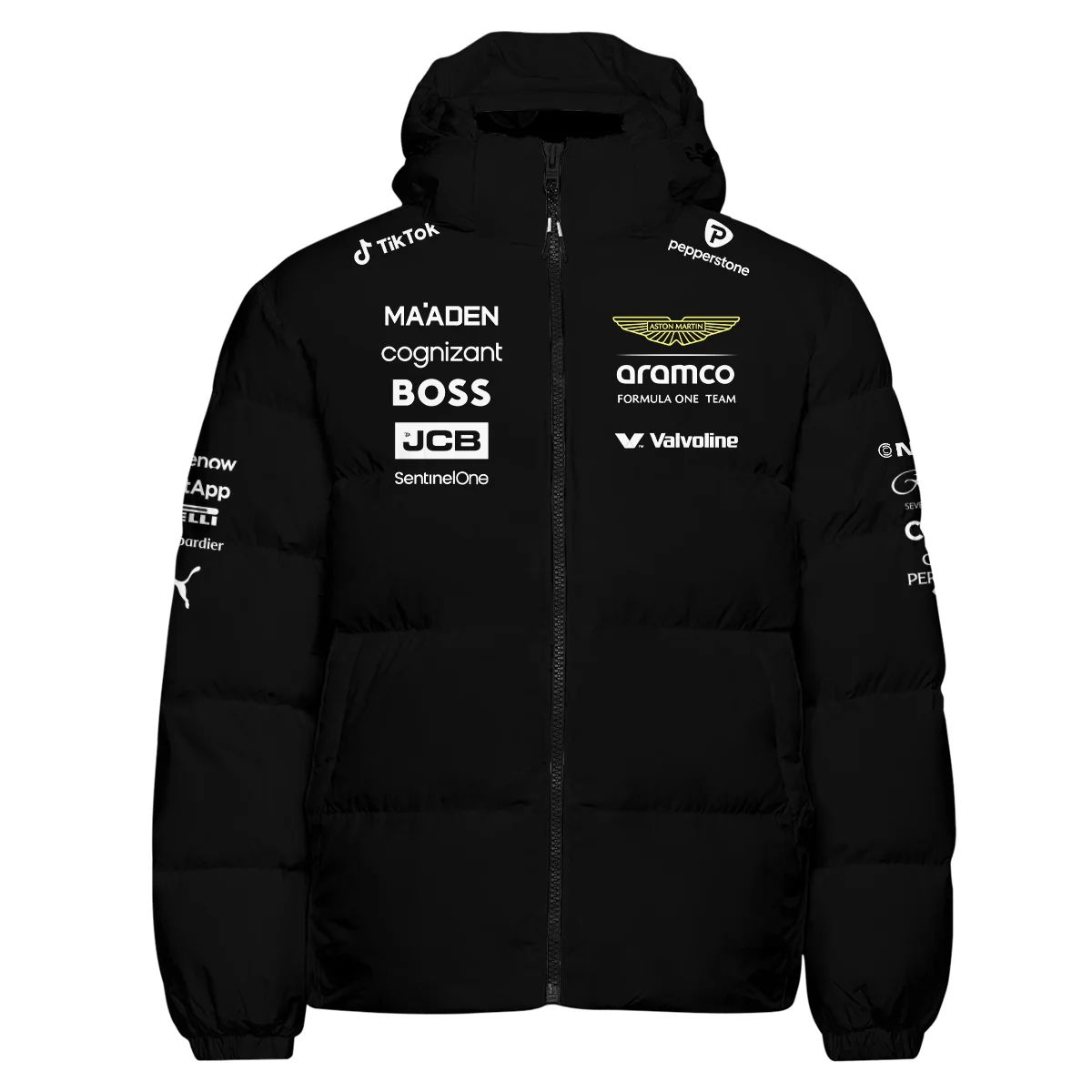 2025 Aston Martin F1 Team Suit Down & Puffer Jackets BLVA120725A02AMHCJ - Image 2