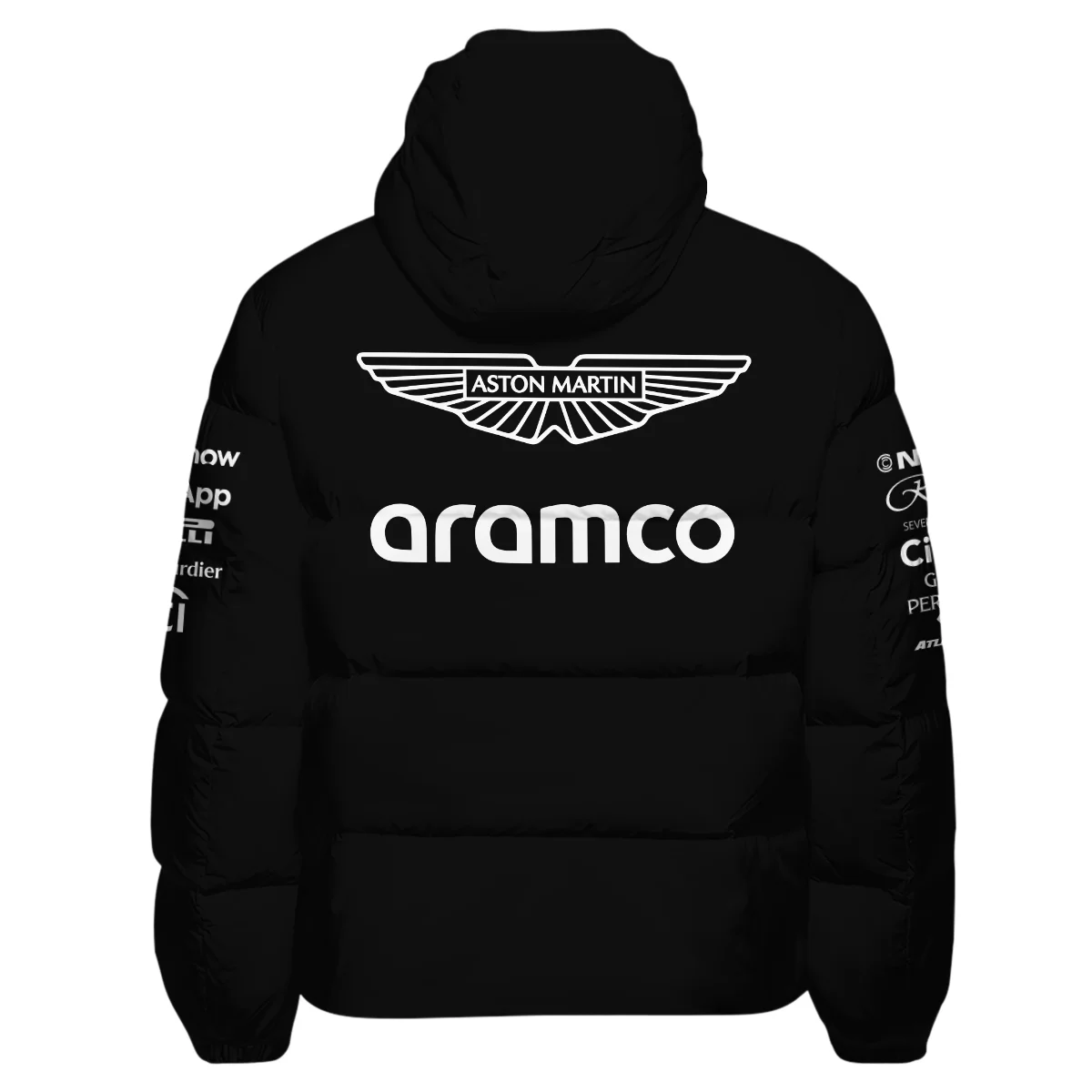 2025 Aston Martin F1 Team Suit Down & Puffer Jackets BLVA120725A05AMHCJ - Image 3