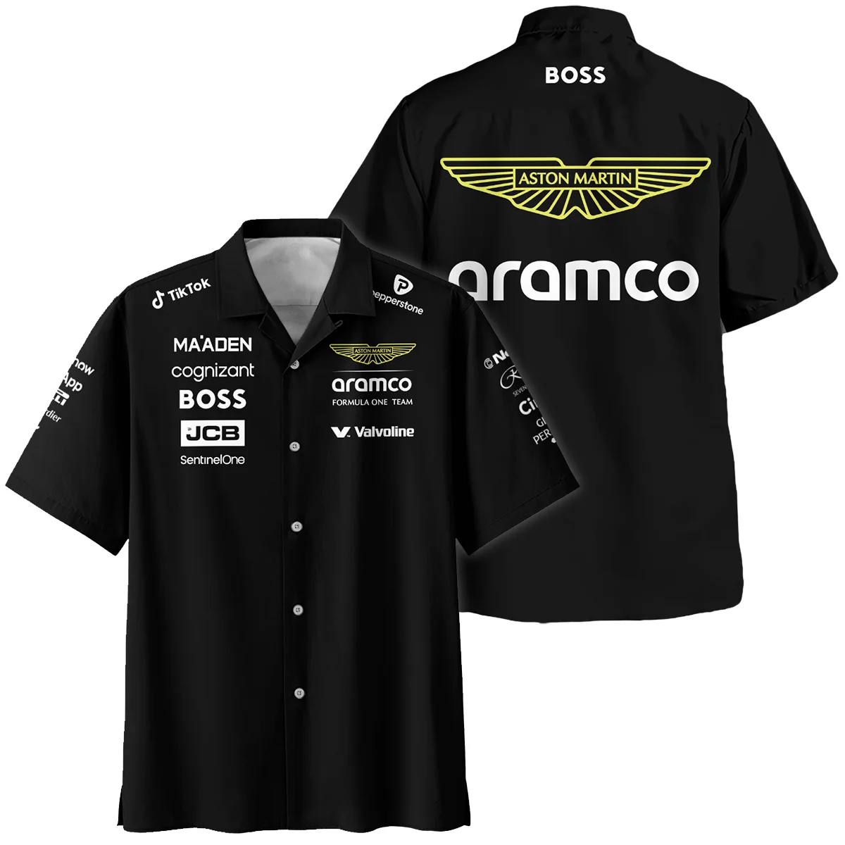 2025 Aston Martin F1 Team Suit Hawaiian Shirt BLVA120725A02AMHW
