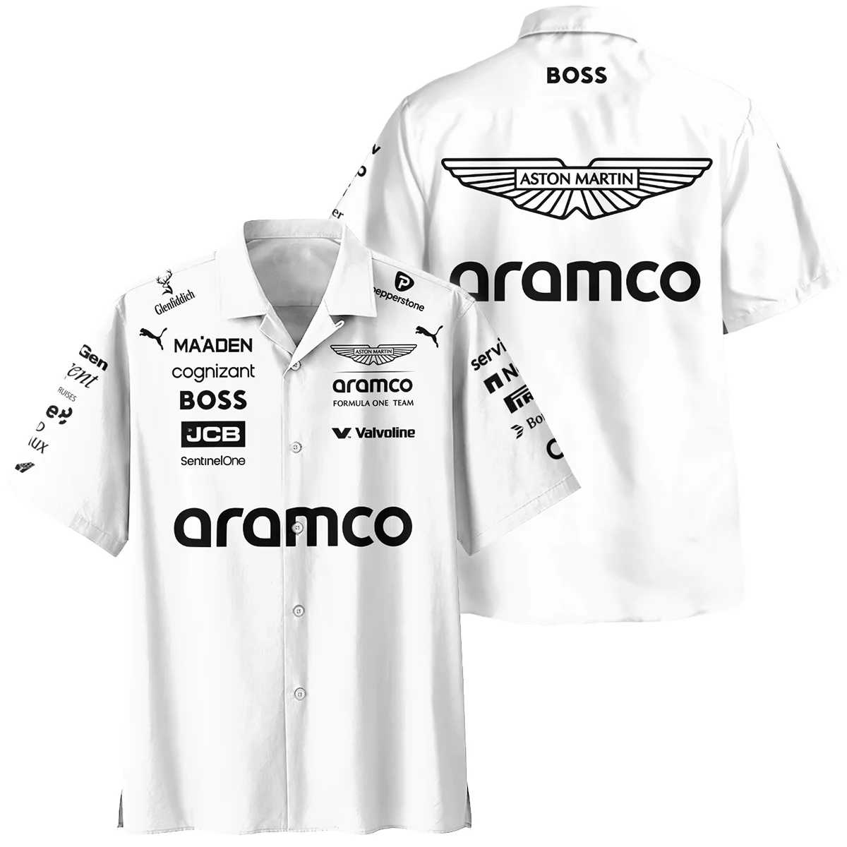 2025 Aston Martin F1 Team Suit Hawaiian Shirt BLVA120725A06AMHW