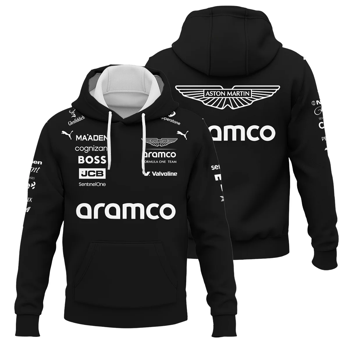 2025 Aston Martin F1 Team Suit Hoodie BLVA120725A05AMHD