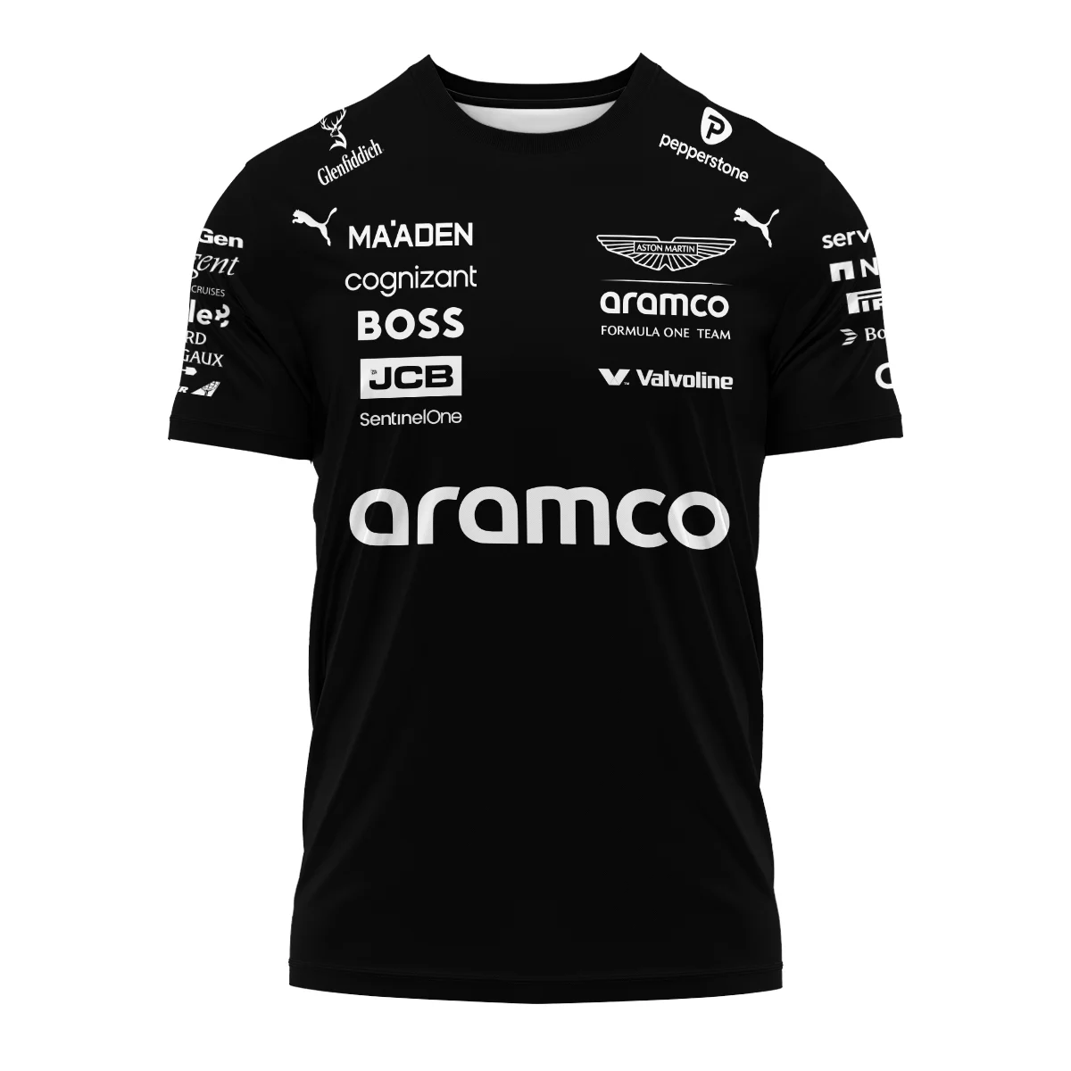 2025 Aston Martin F1 Team Suit T-Shirt BLVA120725A05AMTS - Image 2