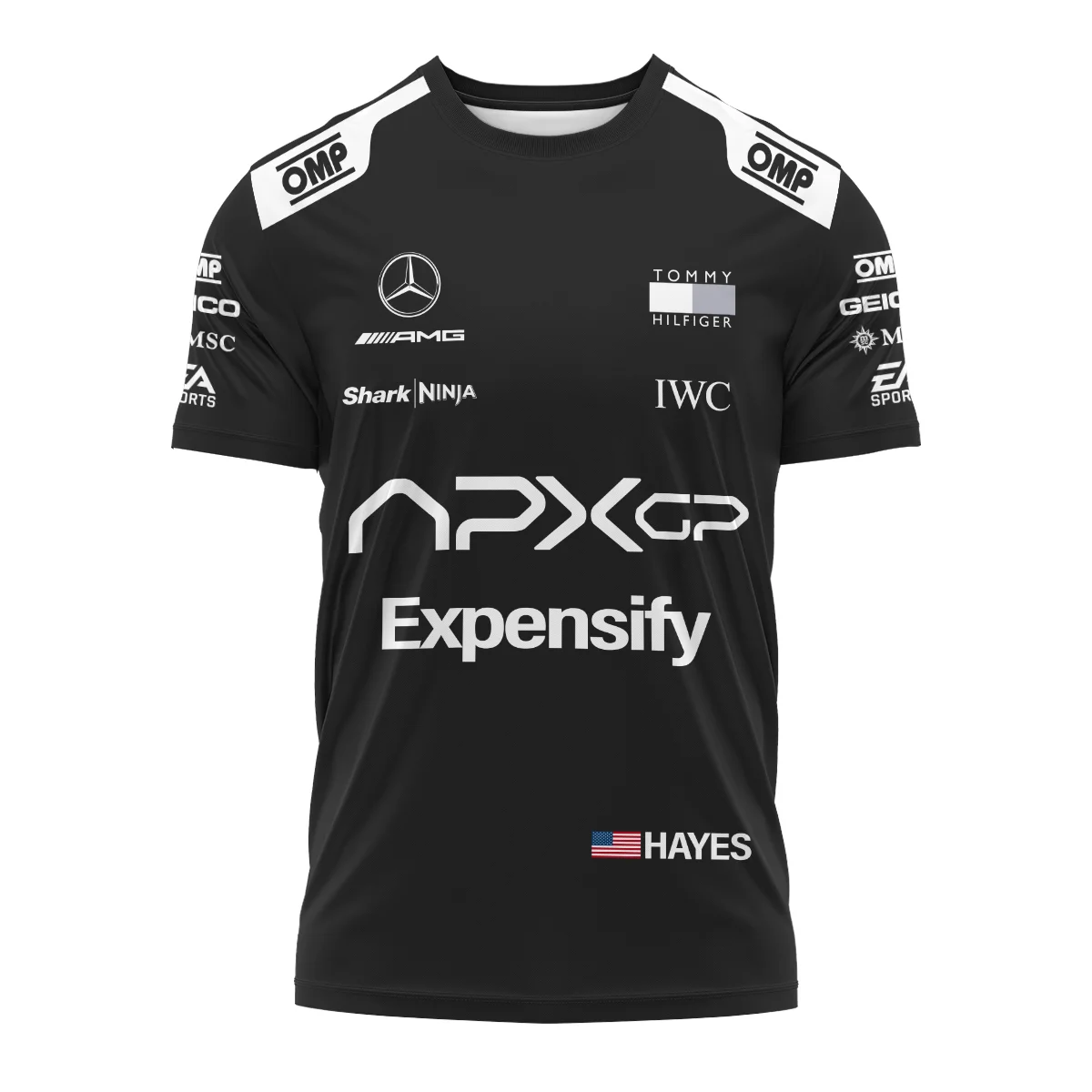 2025 Black Version For Racing Fan T-Shirt BLF116625A2TS - Image 2