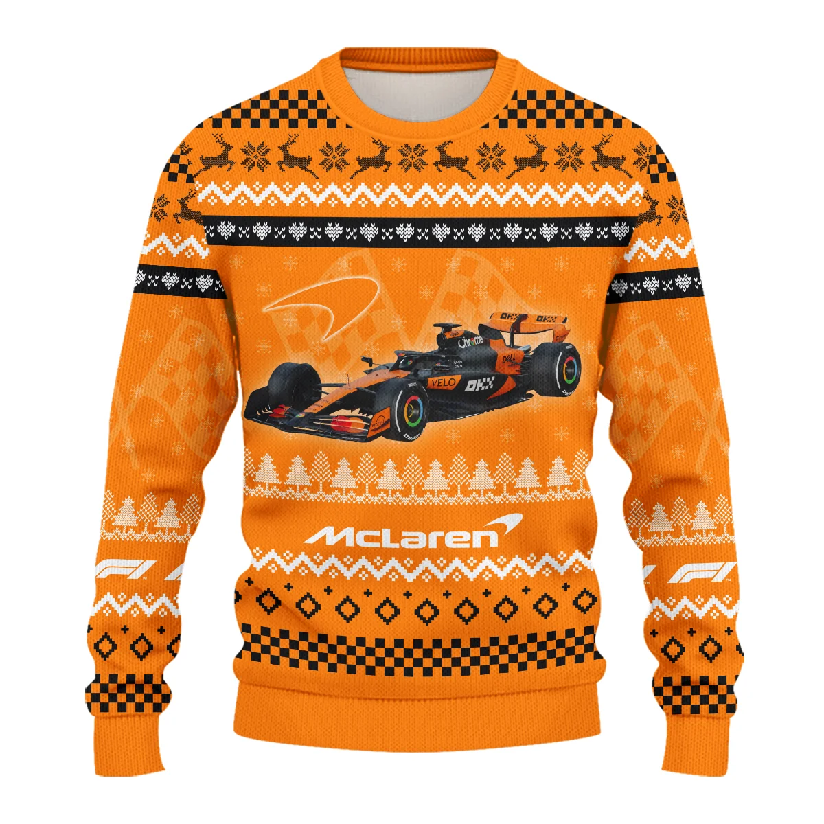 2025 Car McLaren Formula 1 - Ugly Sweater BLVAF1220925A22MCL - Image 2