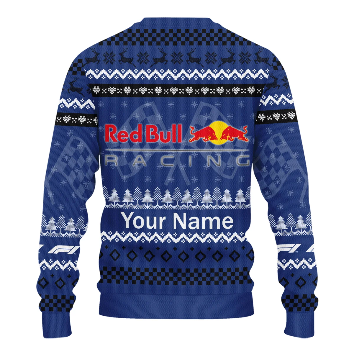 2025 Car Red Bull Racing Formula 1 - Ugly Sweater BLVAF1220925A22RBR - Image 3