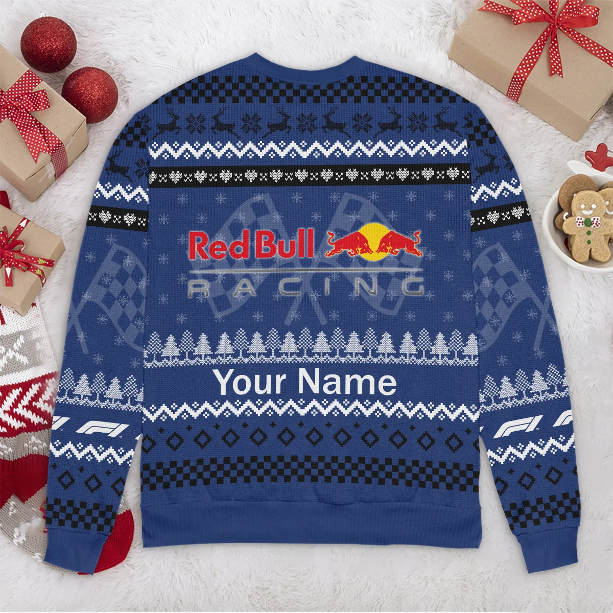 2025 Car Red Bull Racing Formula 1 - Ugly Sweater BLVAF1220925A22RBR - Image 6