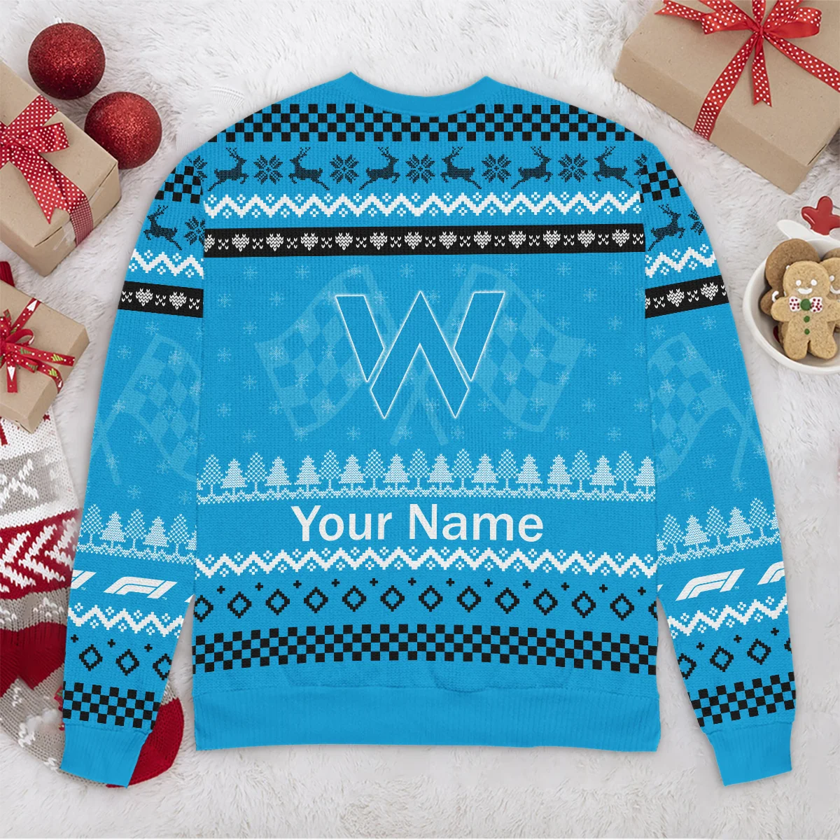 2025 Car Williams Formula 1 - Ugly Sweater BLVAF1220925A22WIL - Image 6