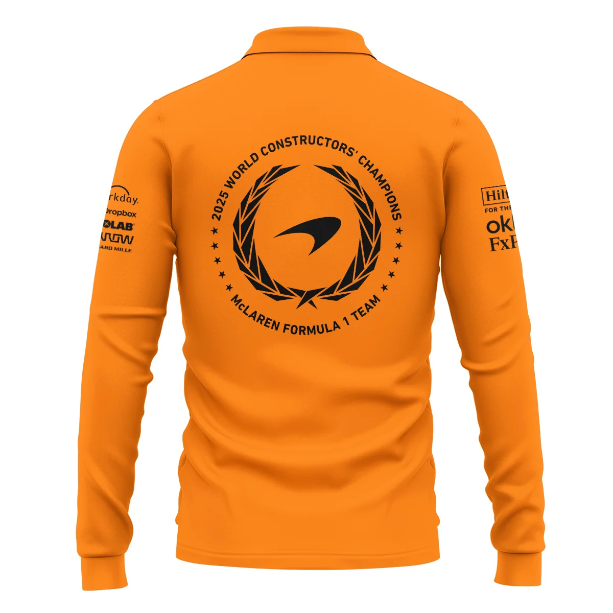 2025 Champions McLaren F1 Team - Long Polo Shirt BLMCL12925A2LPL - Image 3