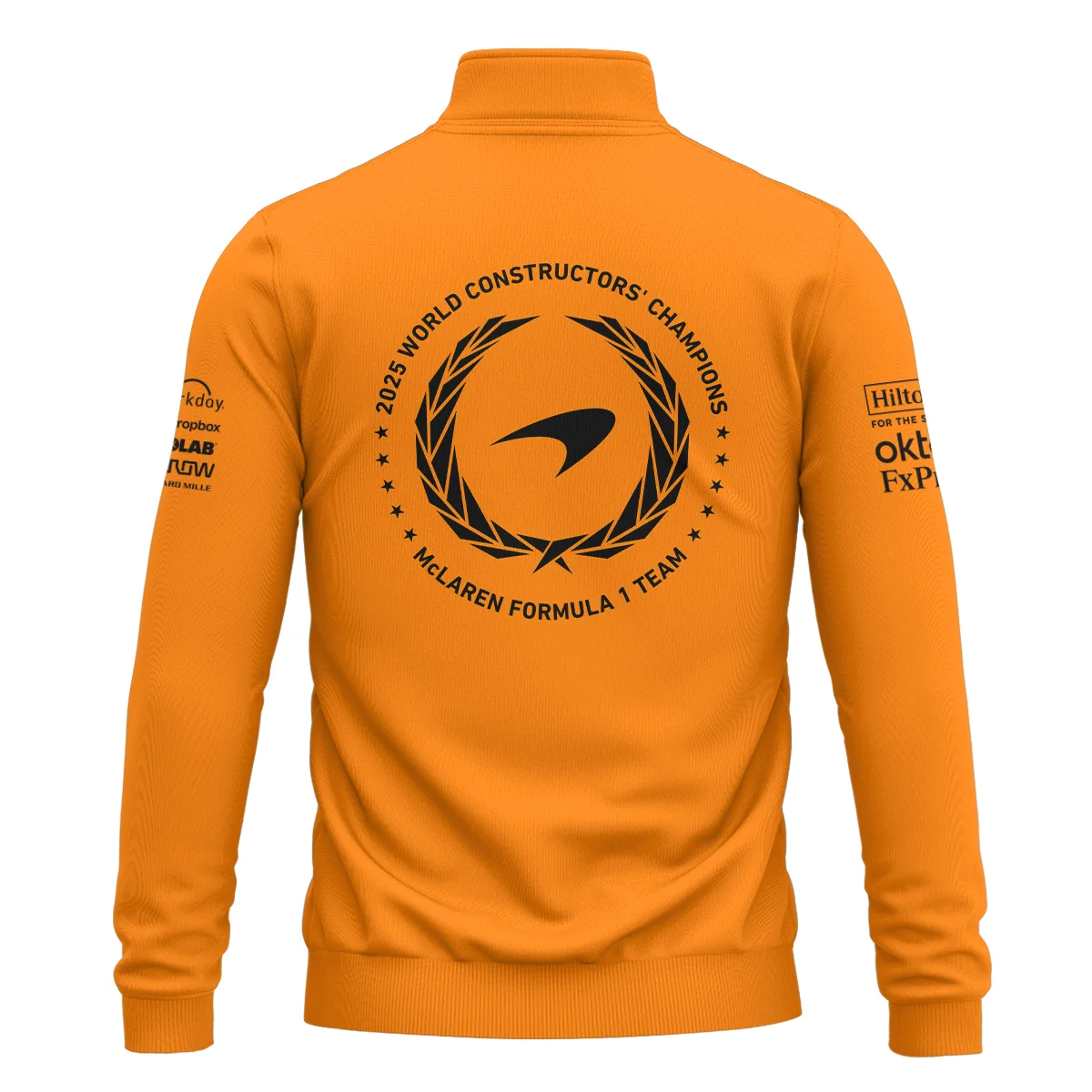 2025 Champions McLaren F1 Team - Quarter-Zip Sweatshirt BLMCL12925A2QZS - Image 3