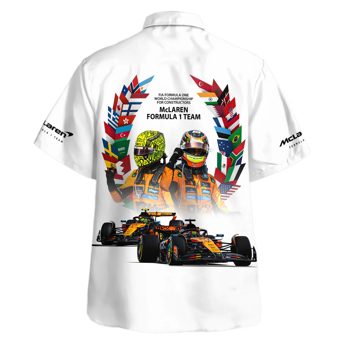 2025 Champions McLaren Formula One Hawaiian Shirt BLMCL51025A5HW - Image 3