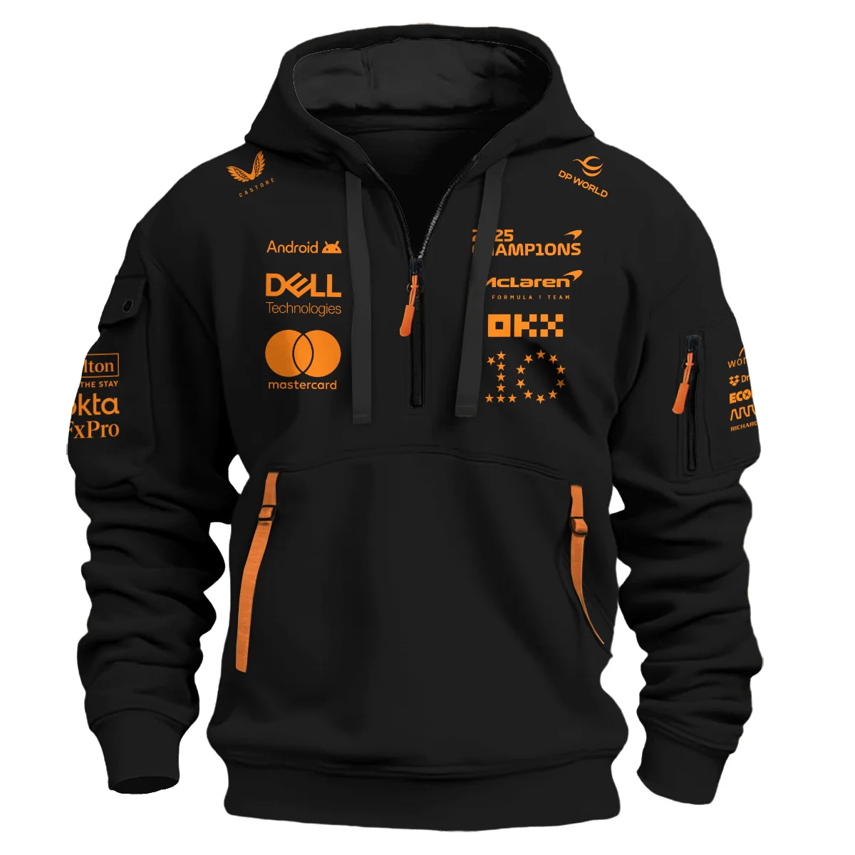 2025 Champions Papaya Team - Hoodie Half Zip BLMCL12925A1HDF - Image 2