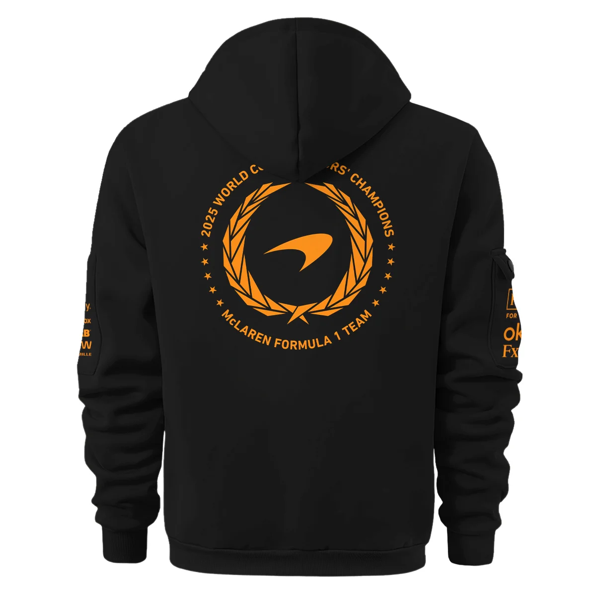 2025 Champions Papaya Team - Hoodie Half Zip BLMCL12925A1HDF - Image 3