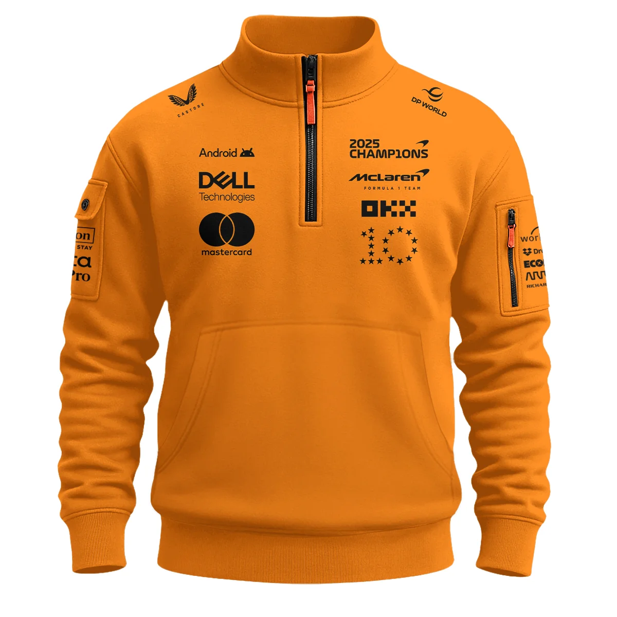 2025 Champions Papaya Team Sweatshirt Zipper BLMCL12925A2SHZ - Image 2