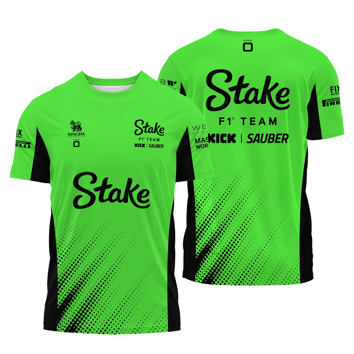 2025 Kick Sauber F1 Team Suit T-Shirt BLVA100725A02KSTS - Race Day Outfit