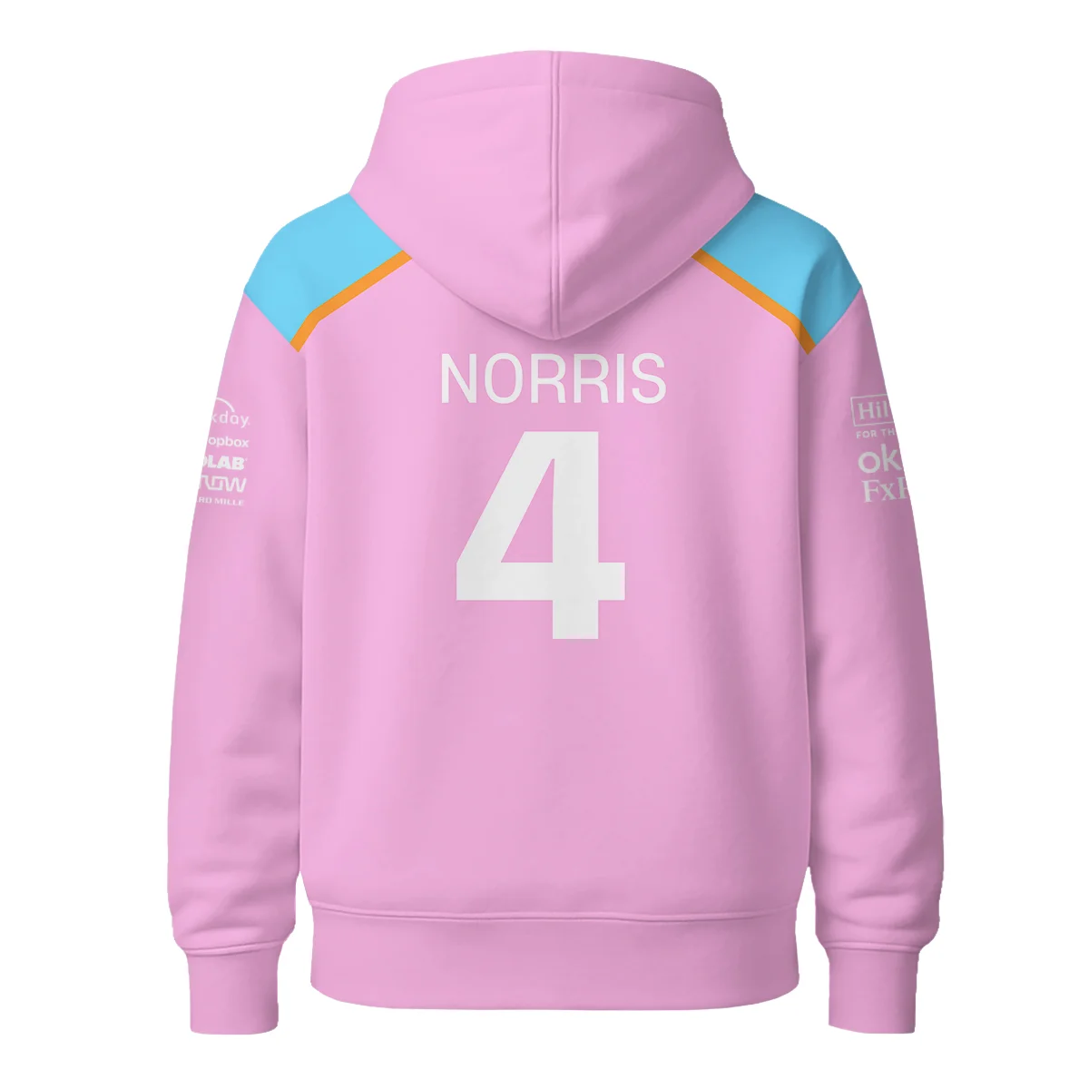 2025 McLaren Pink Unisex Hoodie BLF120625A2HD - Image 3