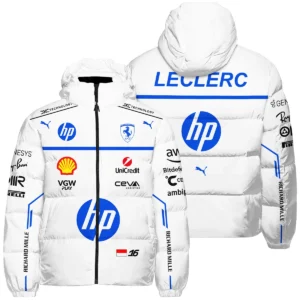 2025 Monaco GP Charles Leclerc Racing Suit Renault F1 Down & Puffer Jackets BLVACL260825A2HCJ - Pit Lane Clothing