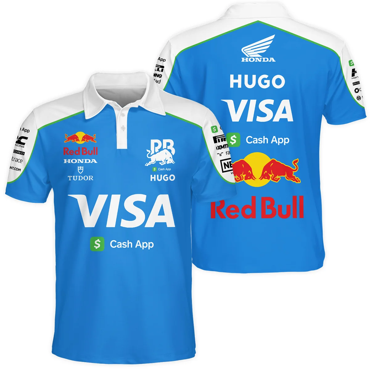 2025 Racing Bulls F1 Race Suit Polo Shirt BLVA110725A04RCBPL - Racing Lifestyle Clothing