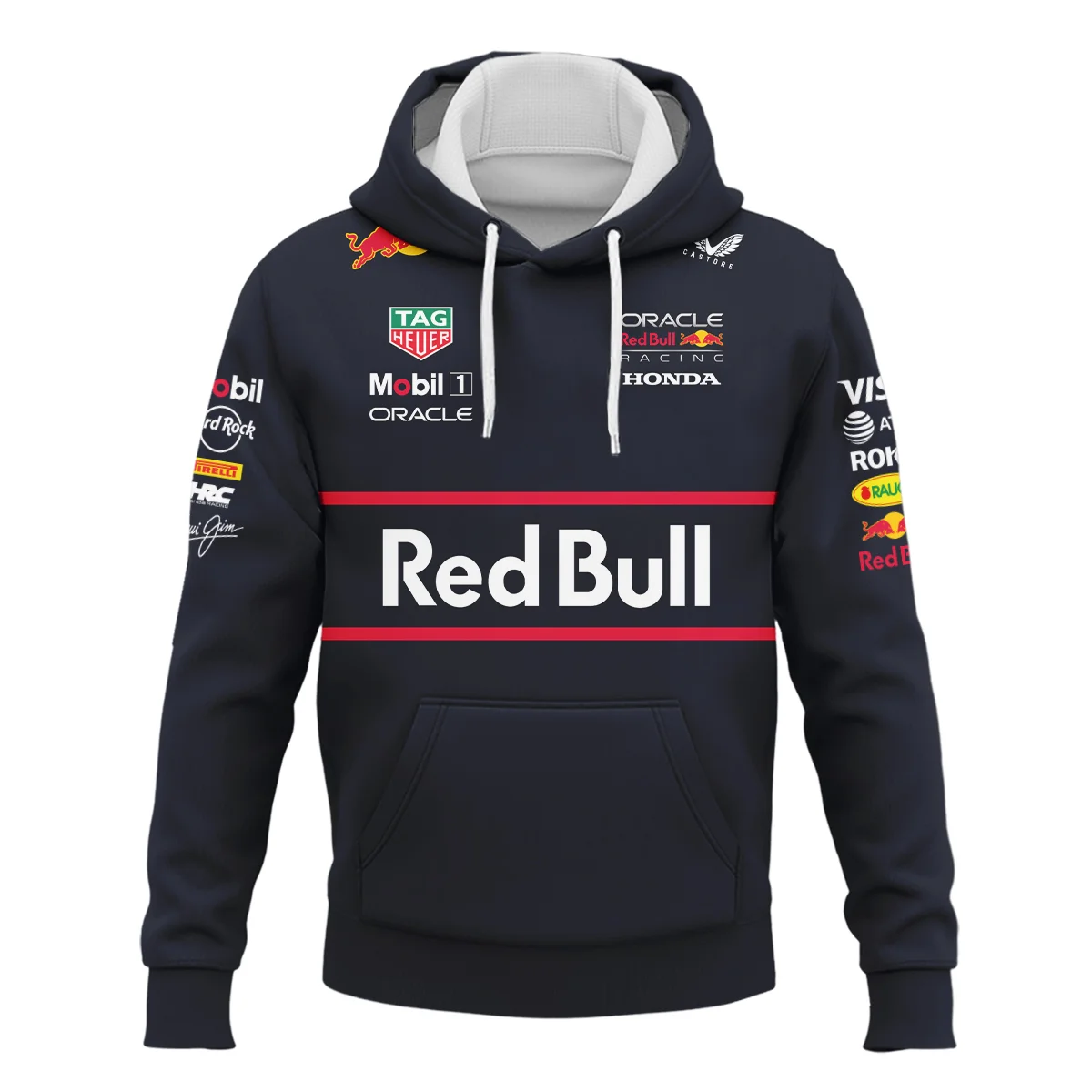 2025 Red Bull Racing F1 Logo Hoodie BLRBR10525A2HD - Image 2