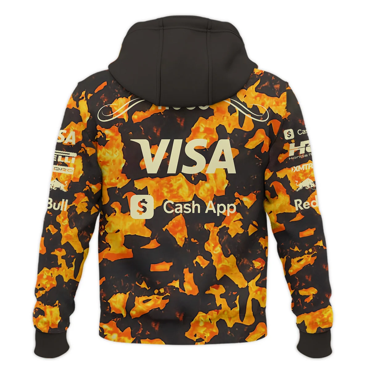 2025 United States GP Racing Bulls F1 Zipper Hoodie BLVARCB281125AGPZHD - Image 3