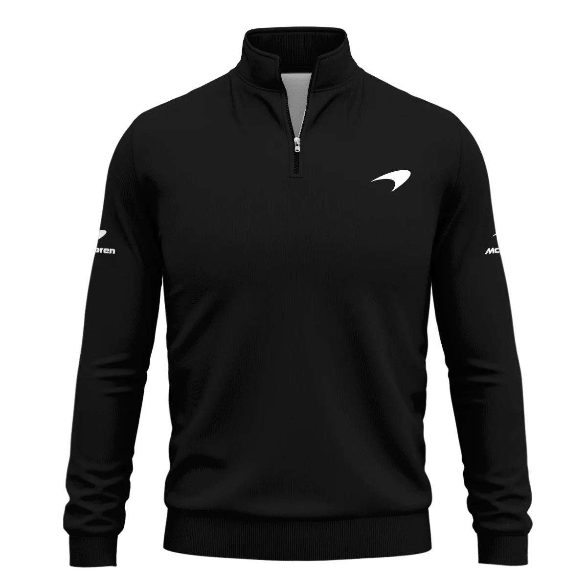 2025 WDC Lando Norris McLaren F1 Team Quarter-Zip Sweatshirt BLNRWDCA5QZS - Image 2