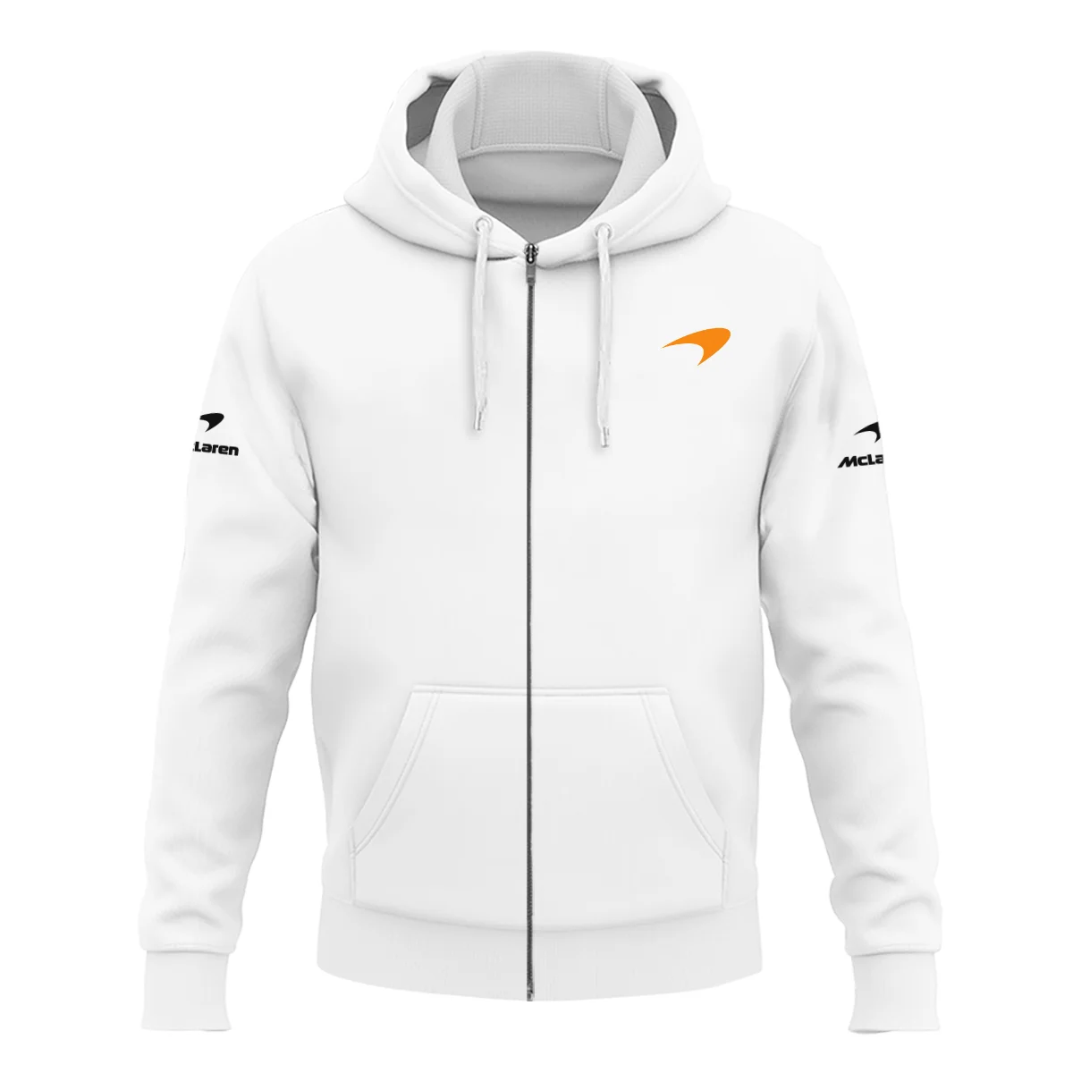 2025 WDC Lando Norris McLaren F1 Team Zipper Hoodie BLNRWDCA4ZHD - Image 2
