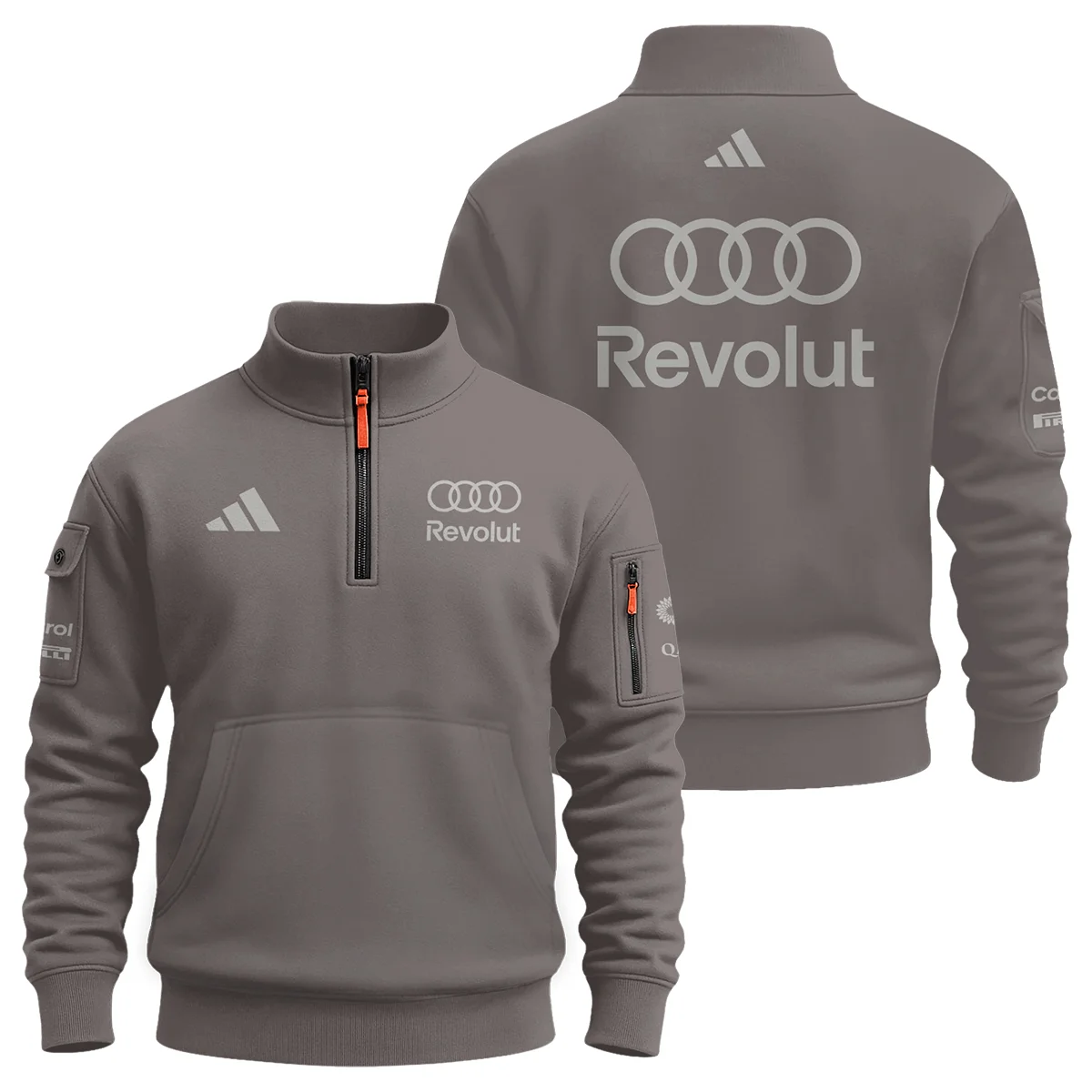 2026 Audi F1 Teamwear For Fans Sweatshirt Zipper BLVAAUDI230125A03SHZ - Racing Lifestyle Clothing