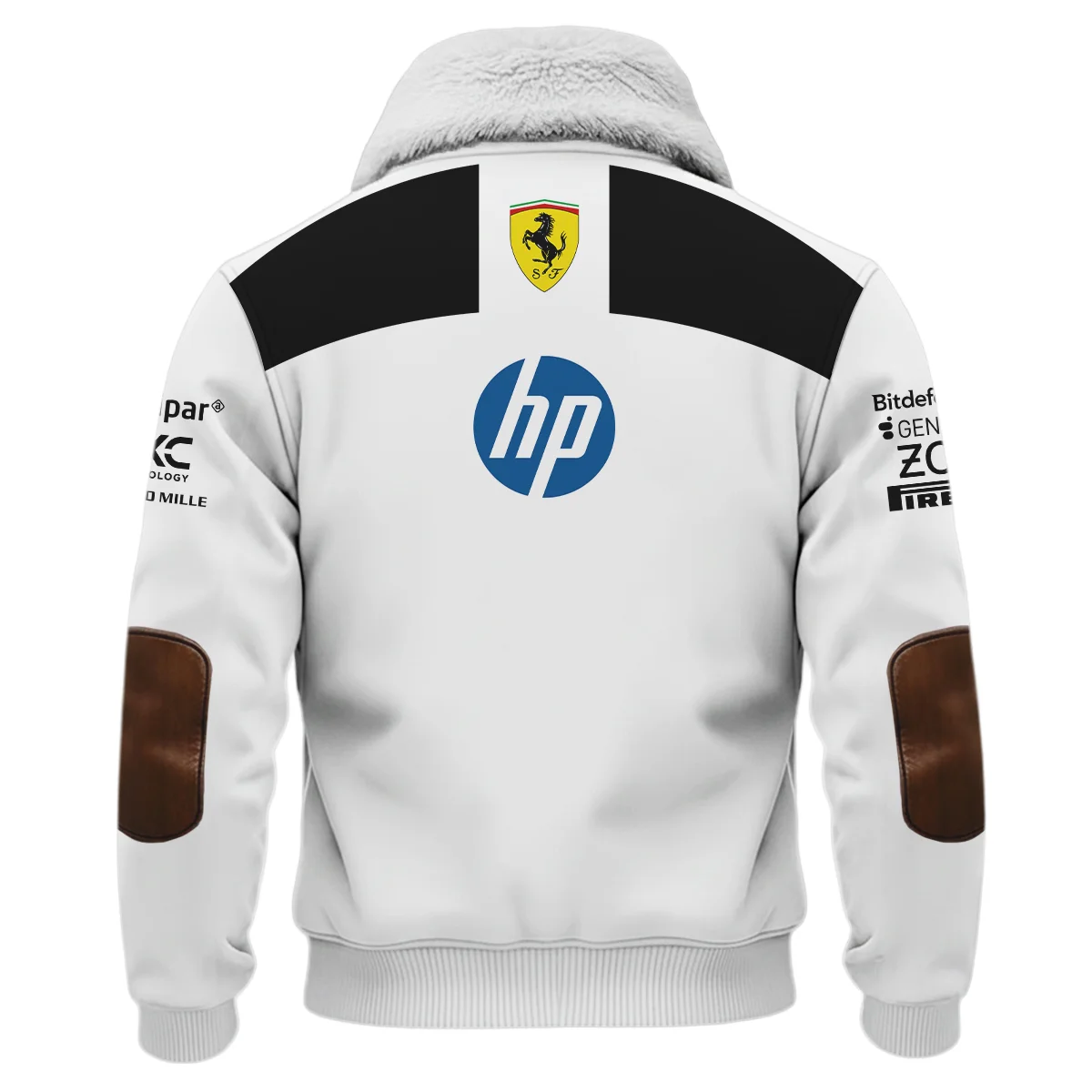 2026 Ferrari F1 Teamwear Fleece Jacket BLVAFRR2226A6FJ - Image 3