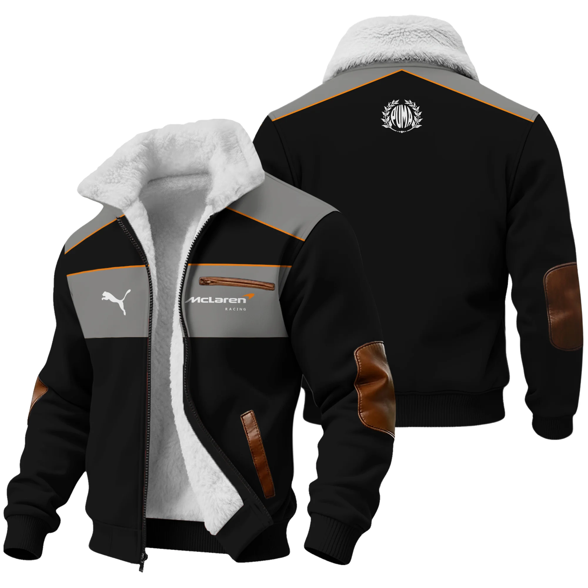2026 McLaren x F1 Teamwear For Fans Fleece Jacket BLVAMCL230125A01FJ - Race Day Outfit