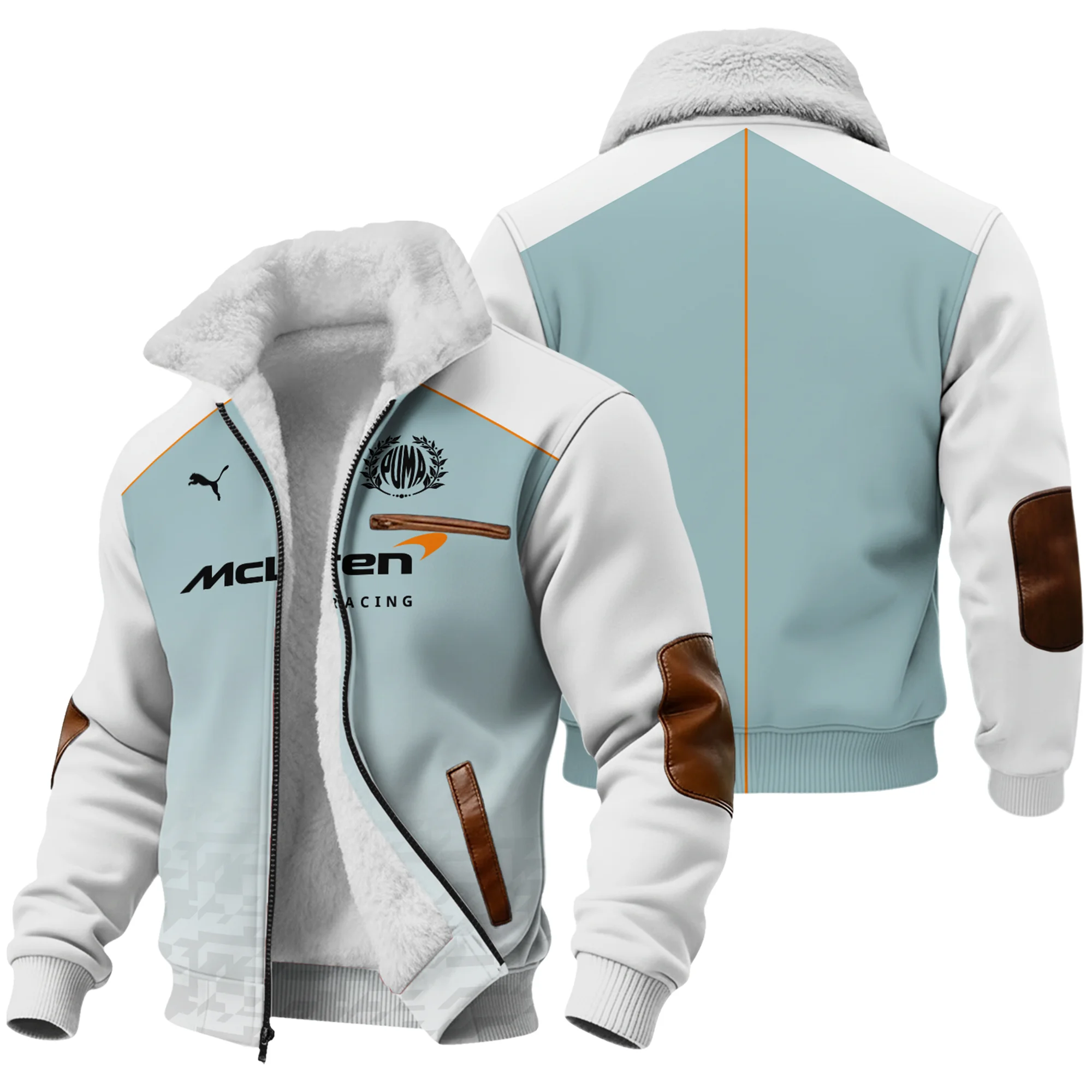 2026 McLaren x F1 Teamwear For Fans Fleece Jacket BLVAMCL230125A03FJ - Pit Lane Clothing