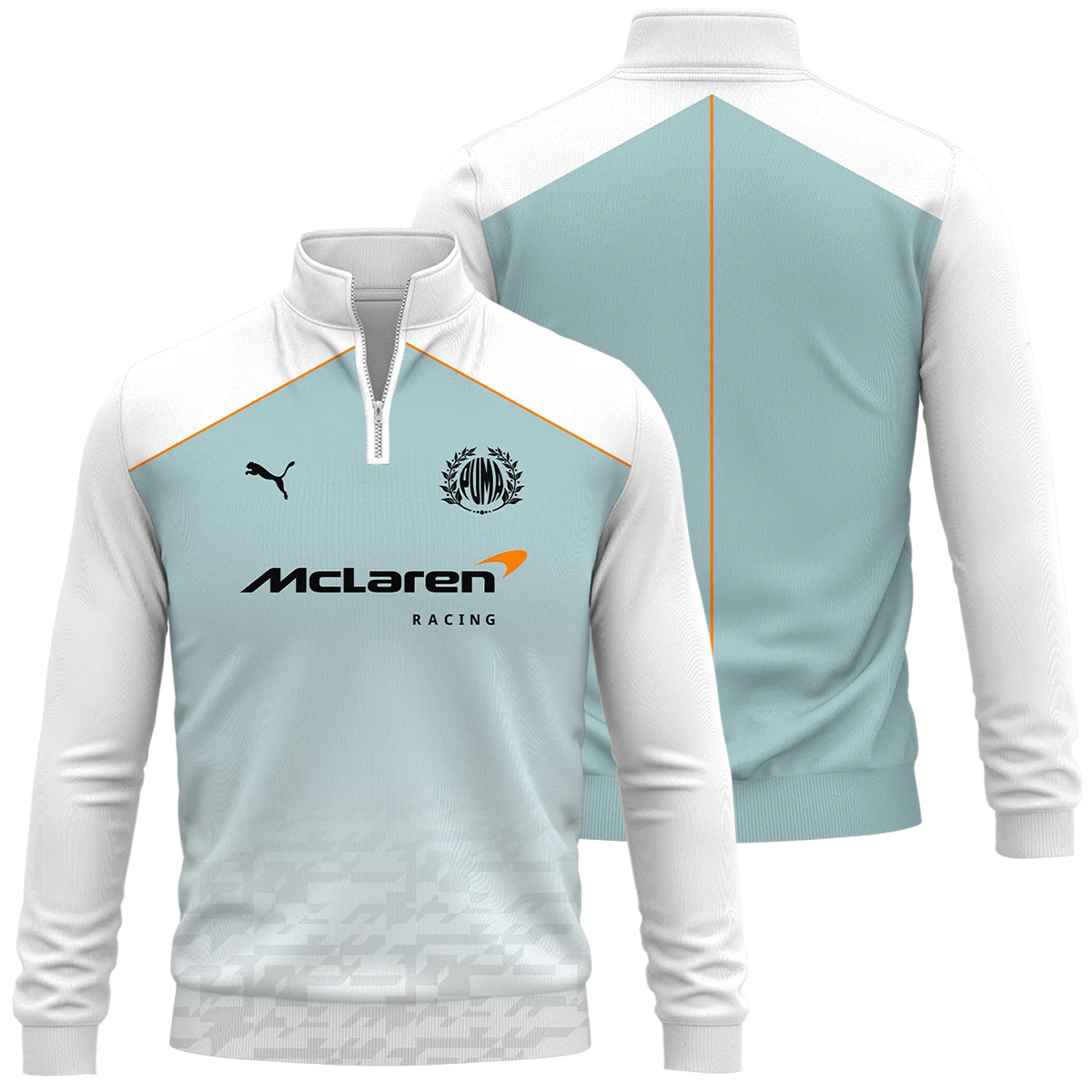 2026 McLaren x F1 Teamwear For Fans Quarter Zip Sweatshirt BLVAMCL230125A03QZS - Motorsport Apparel