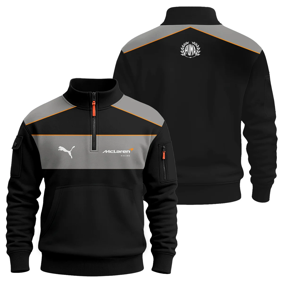 2026 McLaren x F1 Teamwear For Fans Sweatshirt Zipper BLVAMCL230125A01SHZ - Racing Lifestyle Clothing