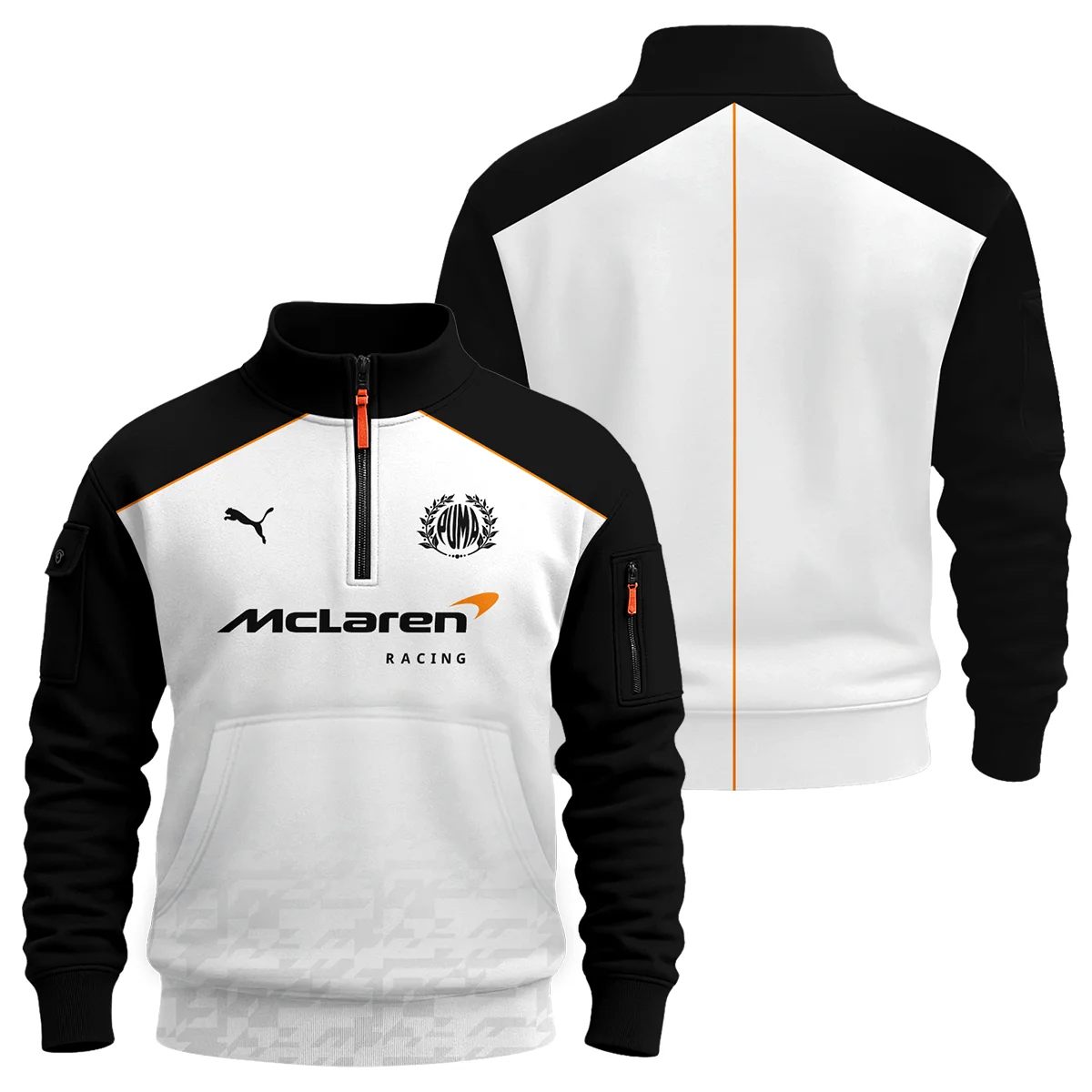 2026 McLaren x F1 Teamwear For Fans Sweatshirt Zipper BLVAMCL230125A02SHZ - F1 Fan Gear