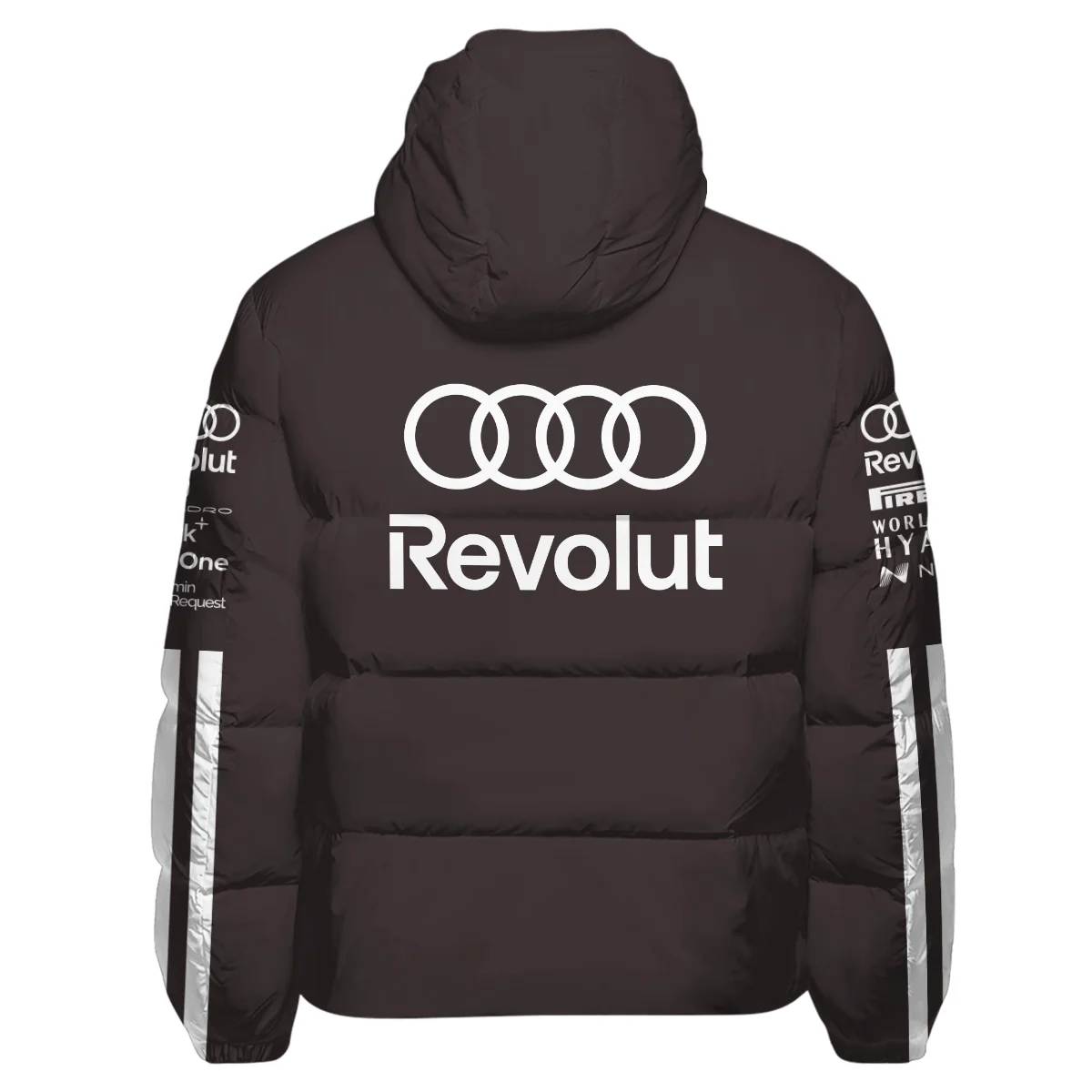 2026 Nico Hulkenberg Audi F1 Teamwear For Fans Down & Puffer Jackets BLVAAUDI230125A01HCJ - Image 3