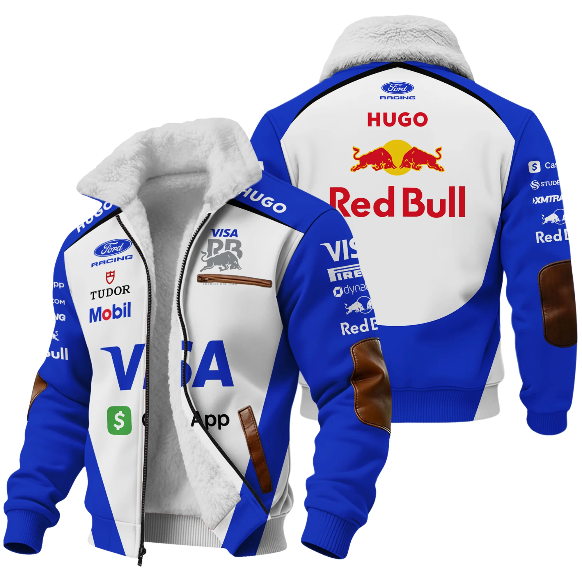 2026 Racing Bulls F1 Teamwear For Fans Fleece Jacket BLVARAC160125A01FJ - Motorsport Lifestyle Wear