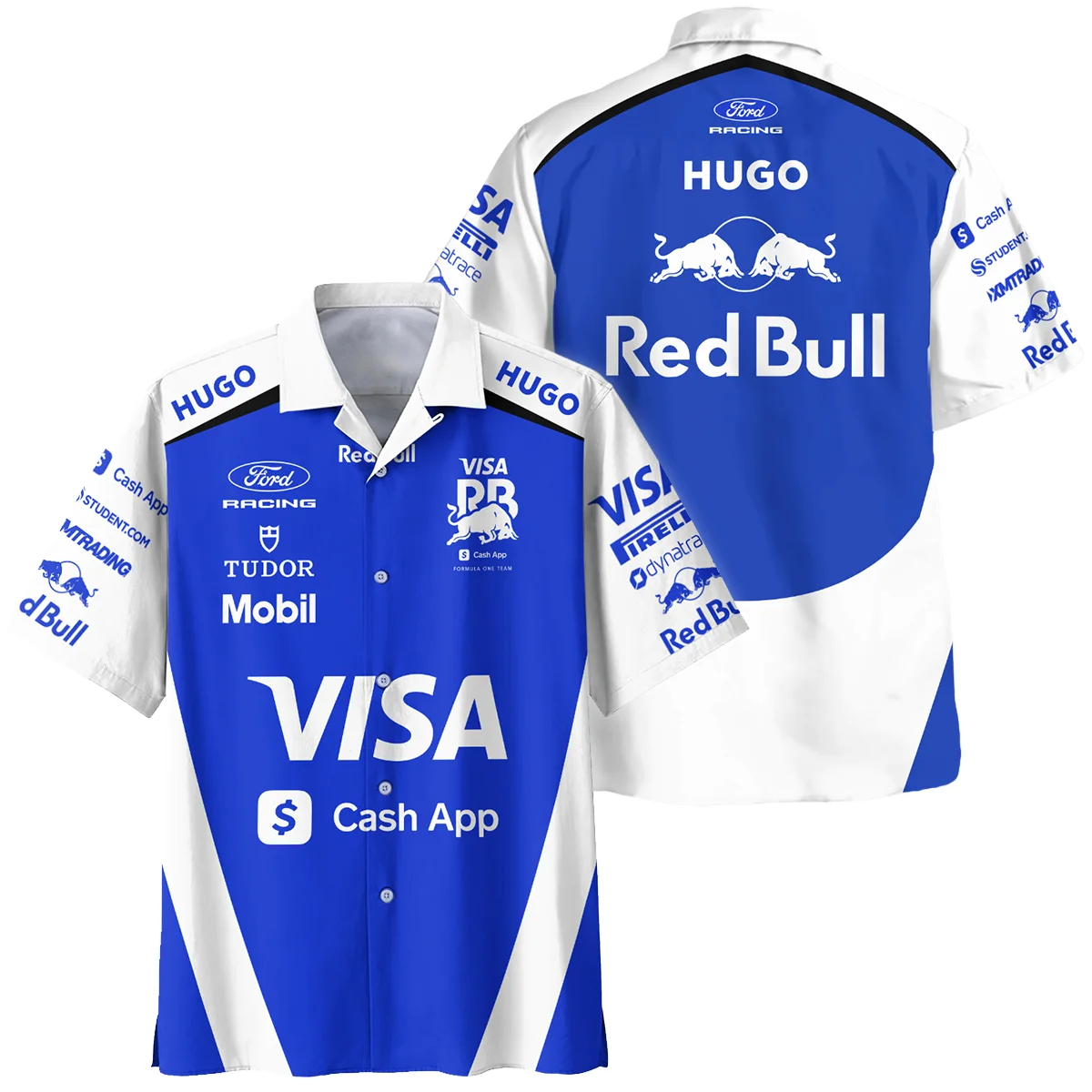 2026 Racing Bulls F1 Teamwear For Fans Hawaiian Shirt BLVARAC160125A02HW - Racing Lifestyle Clothing