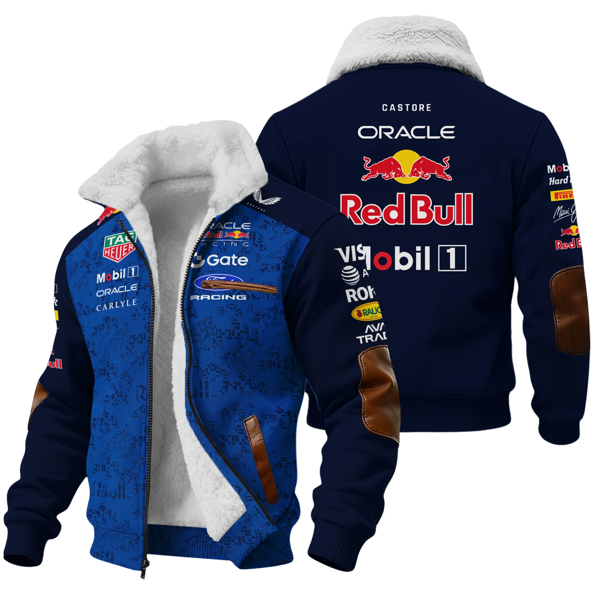 2026 Red Bull Racing F1 Teamwear For Fans Fleece Jacket BLVARB160125A03FJ - Trackside Outfit