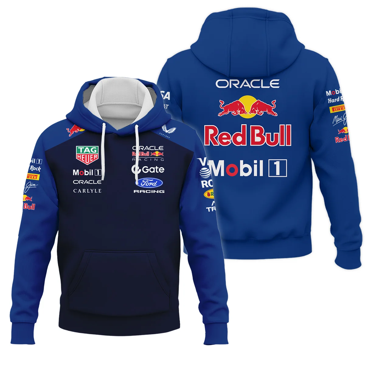 2026 Red Bull Racing F1 Teamwear For Fans Hoodie BLVARB160125A02HD - Race Day Design