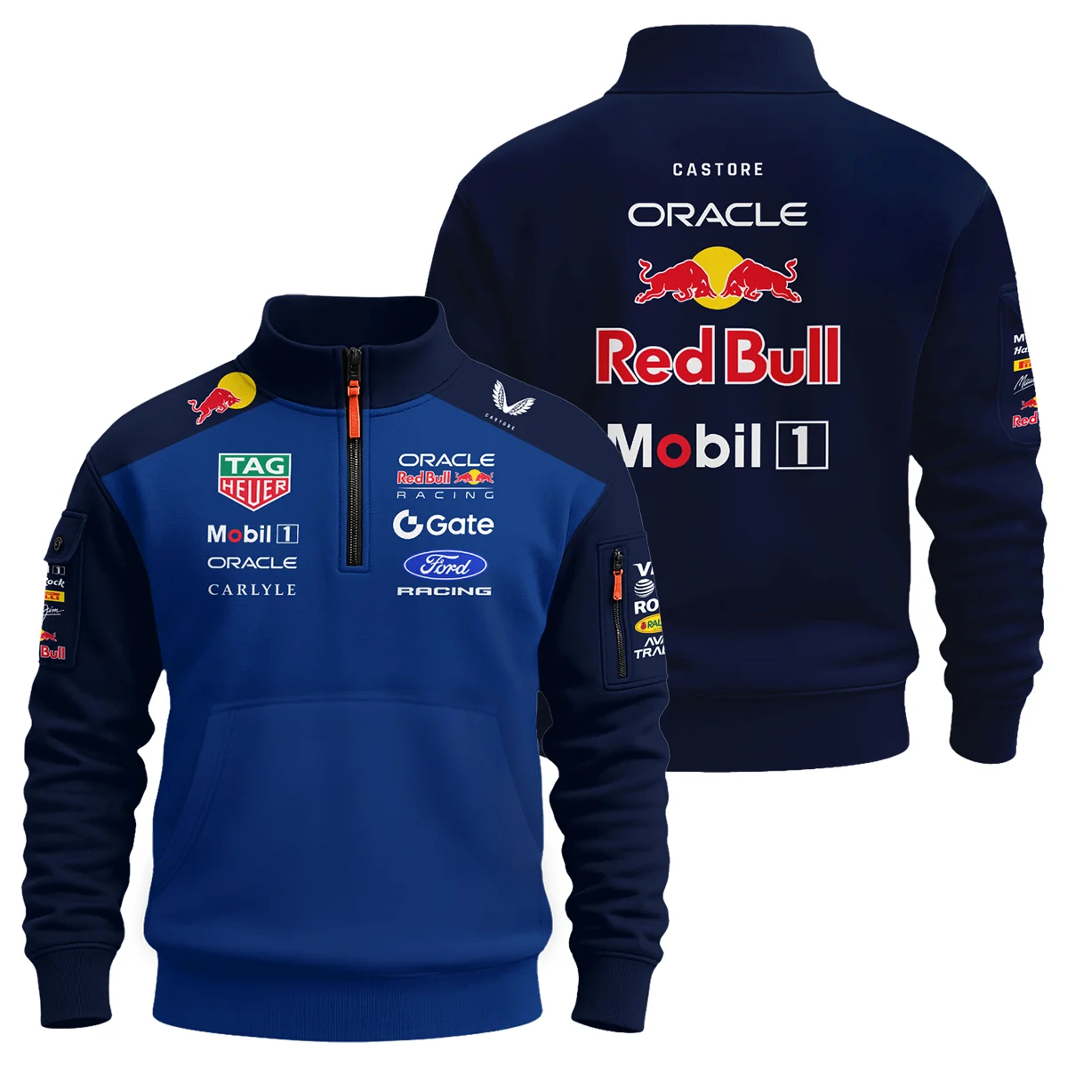 2026 Red Bull Racing F1 Teamwear For Fans Sweatshirt Zipper BLVARB160125A01SHZ - Motorsport Lifestyle Wear