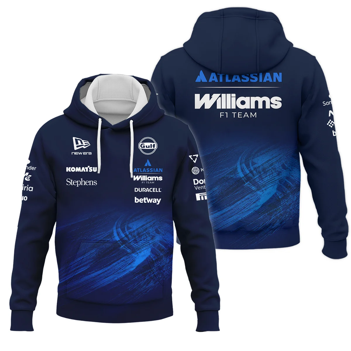 2026 Williams F1 Teamwear Hoodie BLVAWIL1226A1HD - Motorsport Apparel