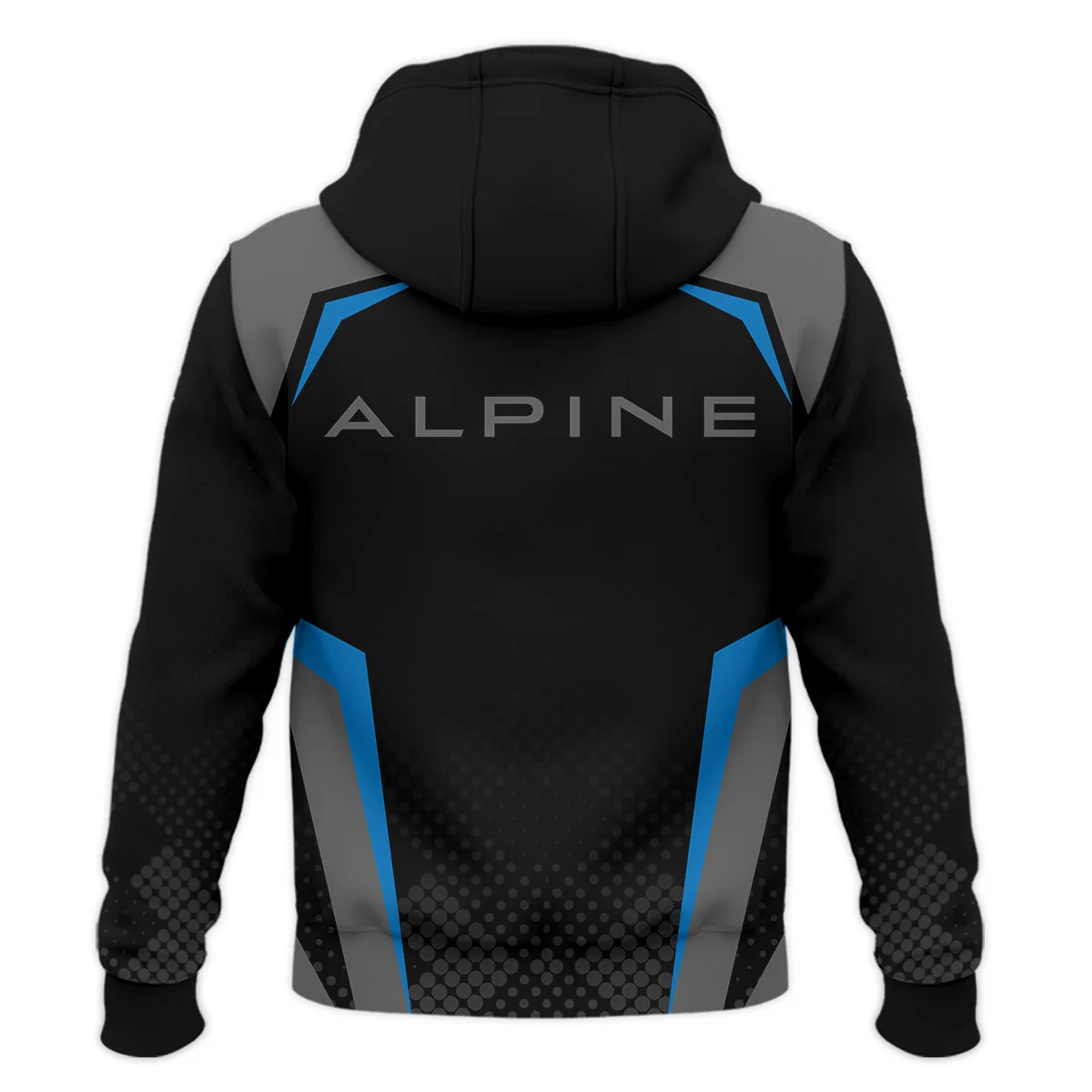 Alpine F1 Teamwear Zipper Hoodie BLVA5326A3ALPZHD - Image 3